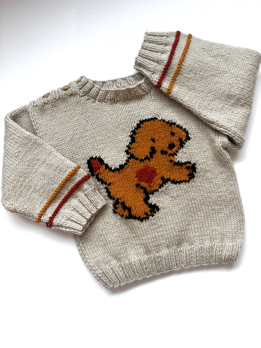 Spot The Dog Handknit Jumper Age 2-3 Years