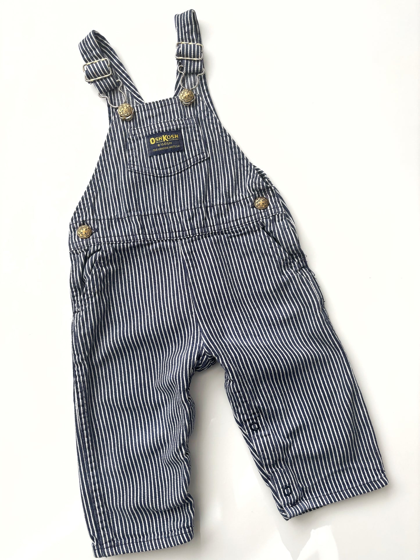 Stripe Oshkosh B’Gosh Dungarees Age 18-24 Months