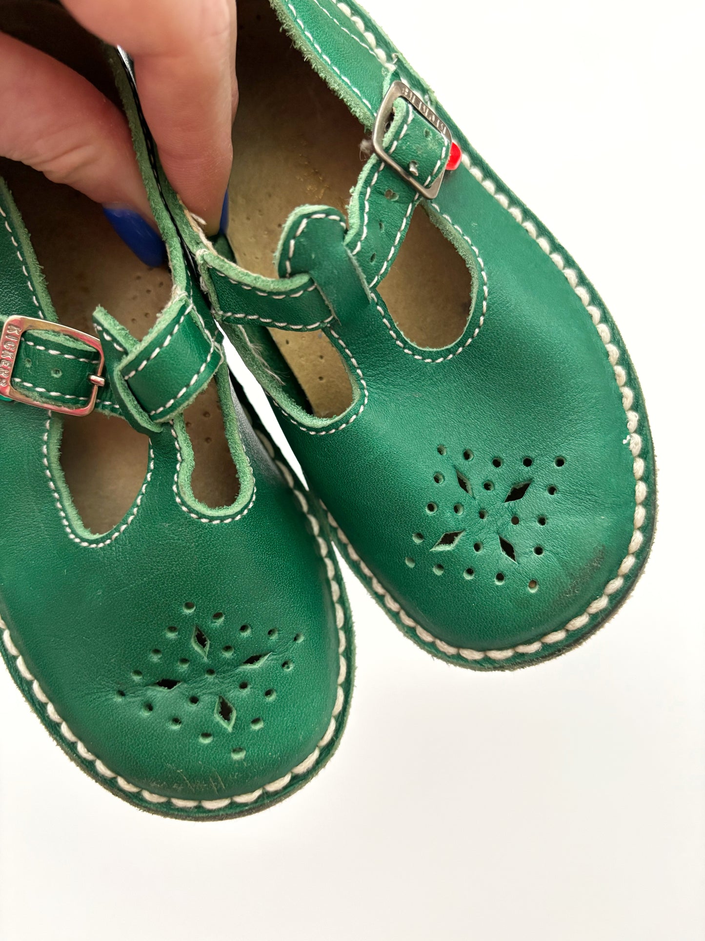 Vintage Green Kickers 1986