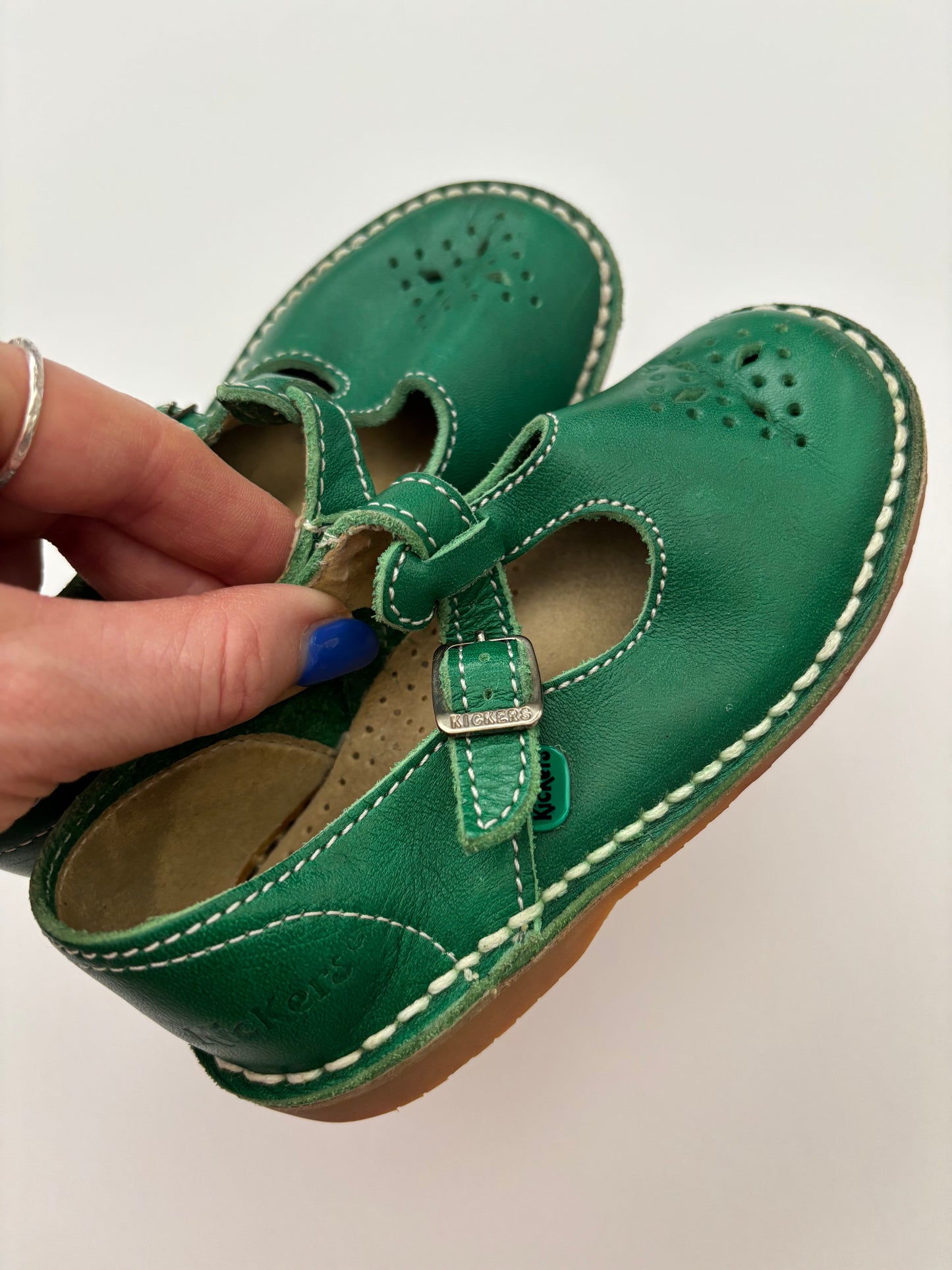 Vintage Green Kickers 1986