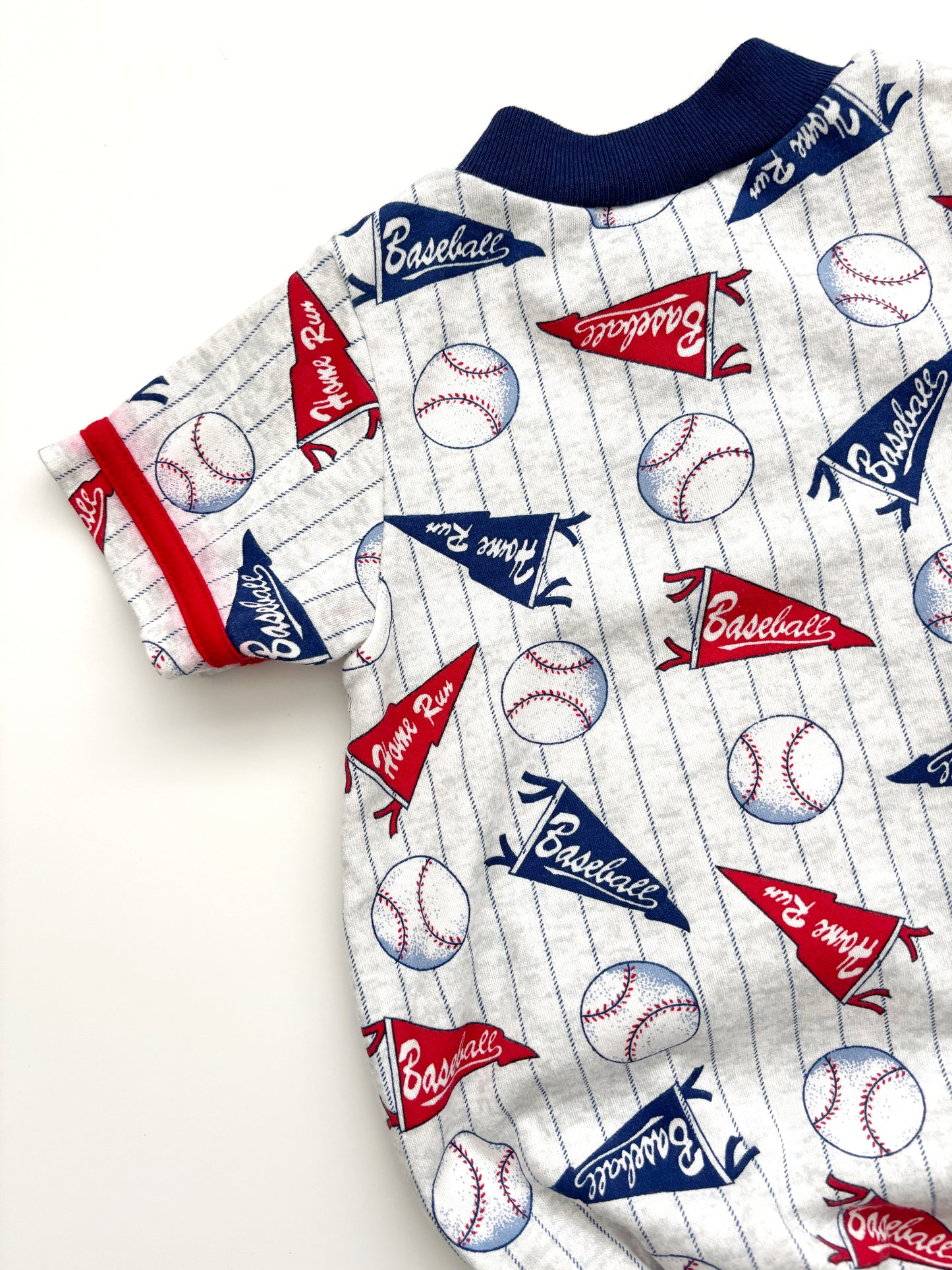 Vintage Healthtex Baseball Romper 18 Months