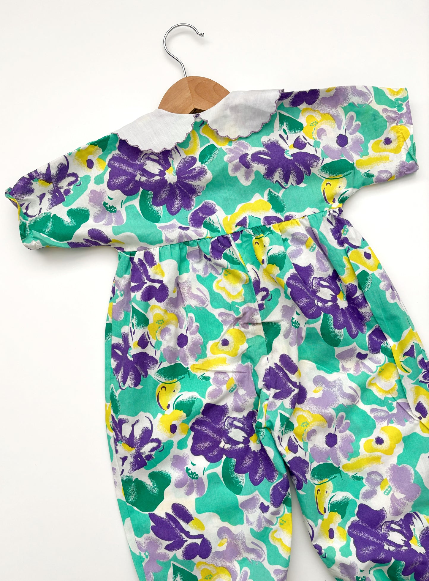 Floral Vintage Baby Romper Age 12-18 Months