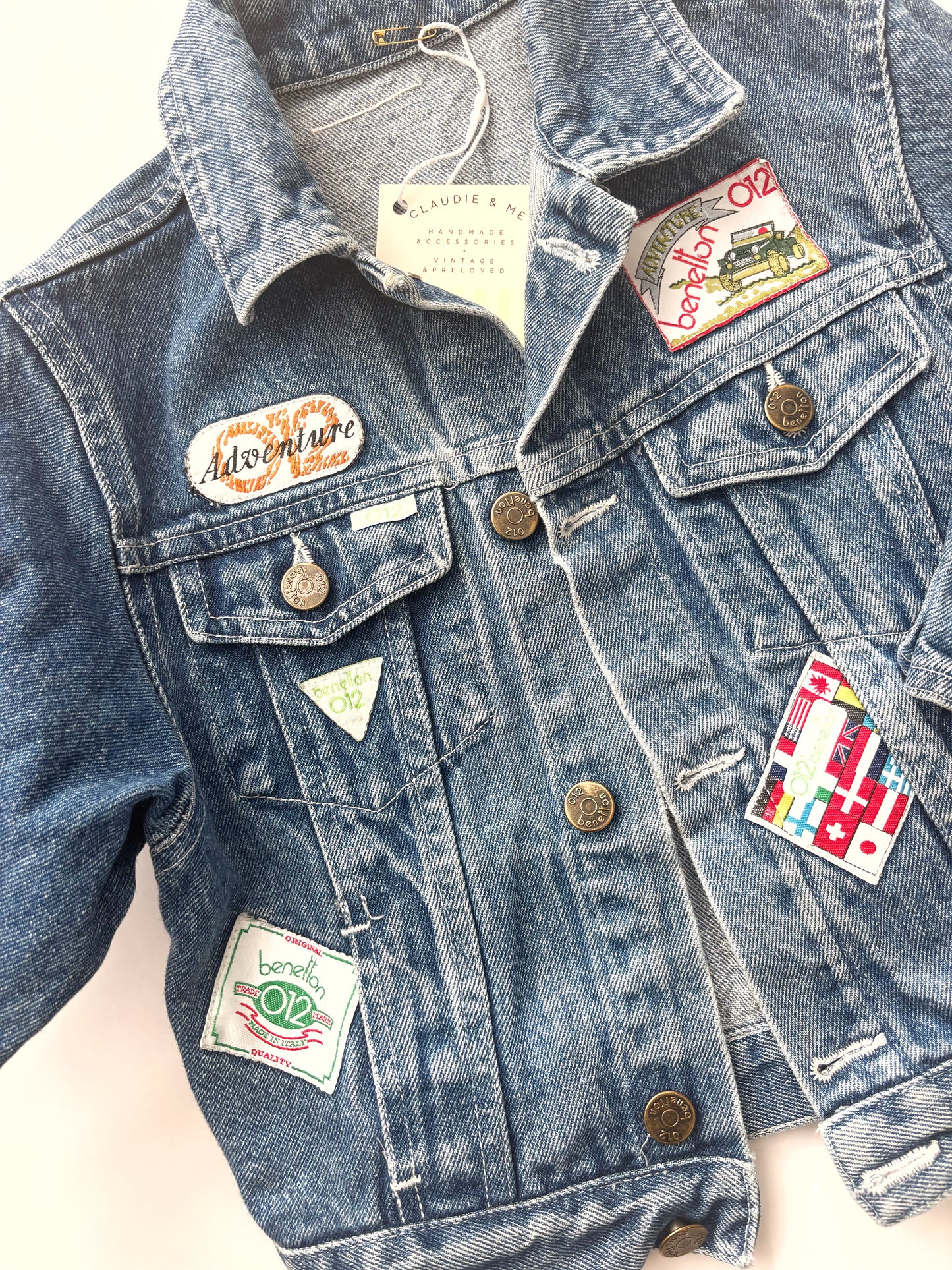 Benetton Denim Jacket 90’s Age 4