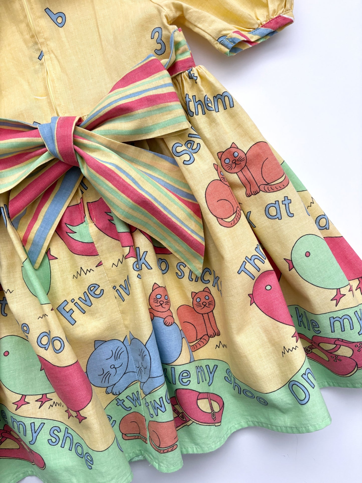 Poppy Dress Vintage Age 12 Months
