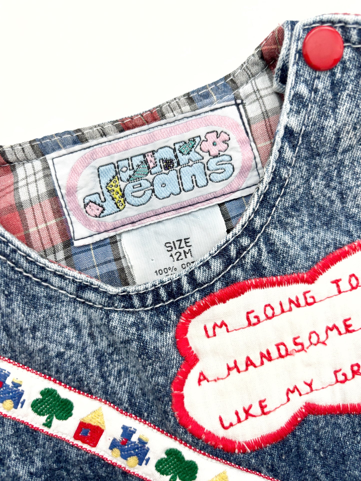 Handsome Junk Jeans Overall Age 12 Months