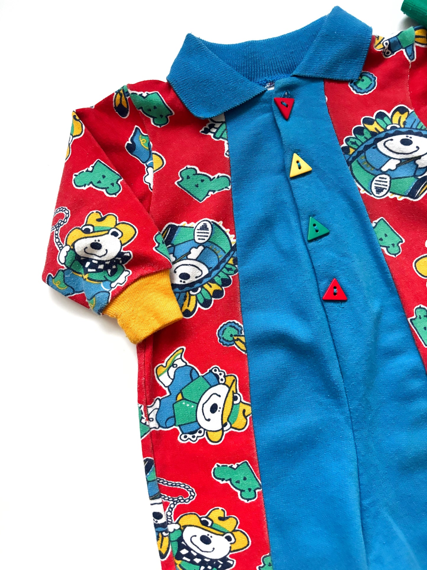 American Vintage Cowboy Romper Suit Age 6-9 Months