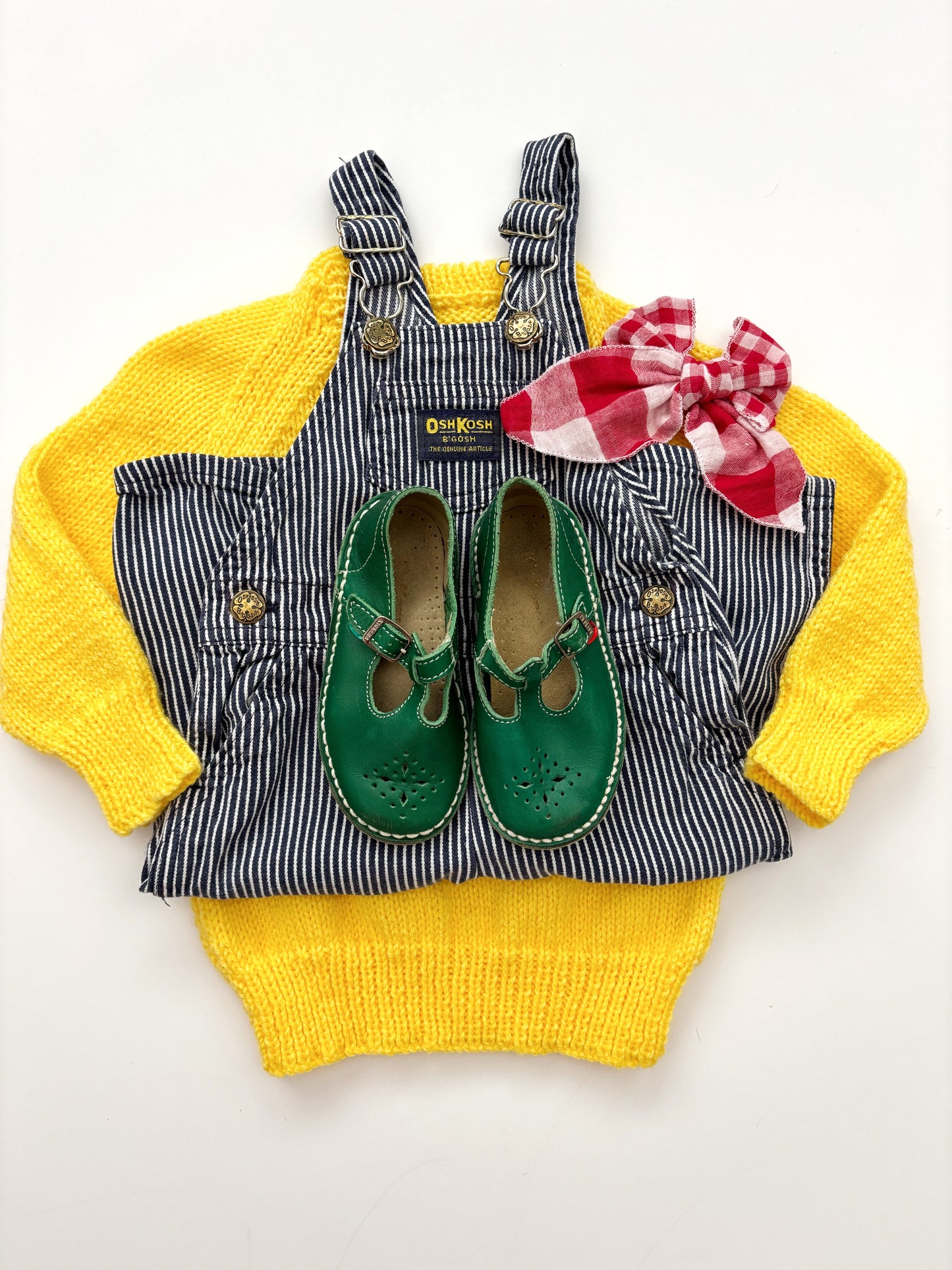 Stripe Oshkosh B’Gosh Dungarees Age 18-24 Months