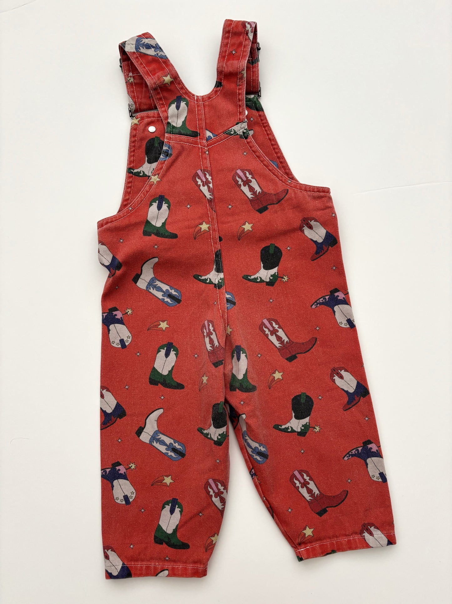 Cowboy Boot Dungarees Age 2 years