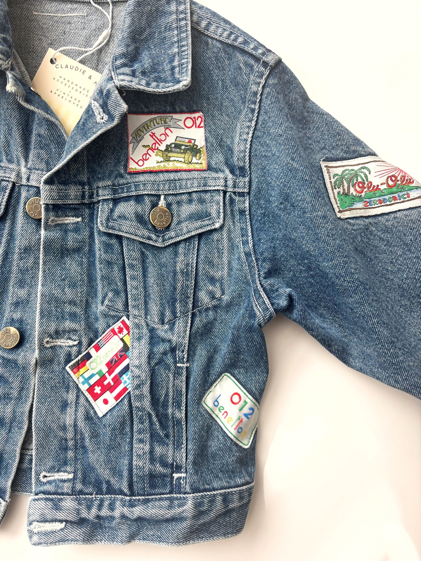 Benetton Denim Jacket 90’s Age 4