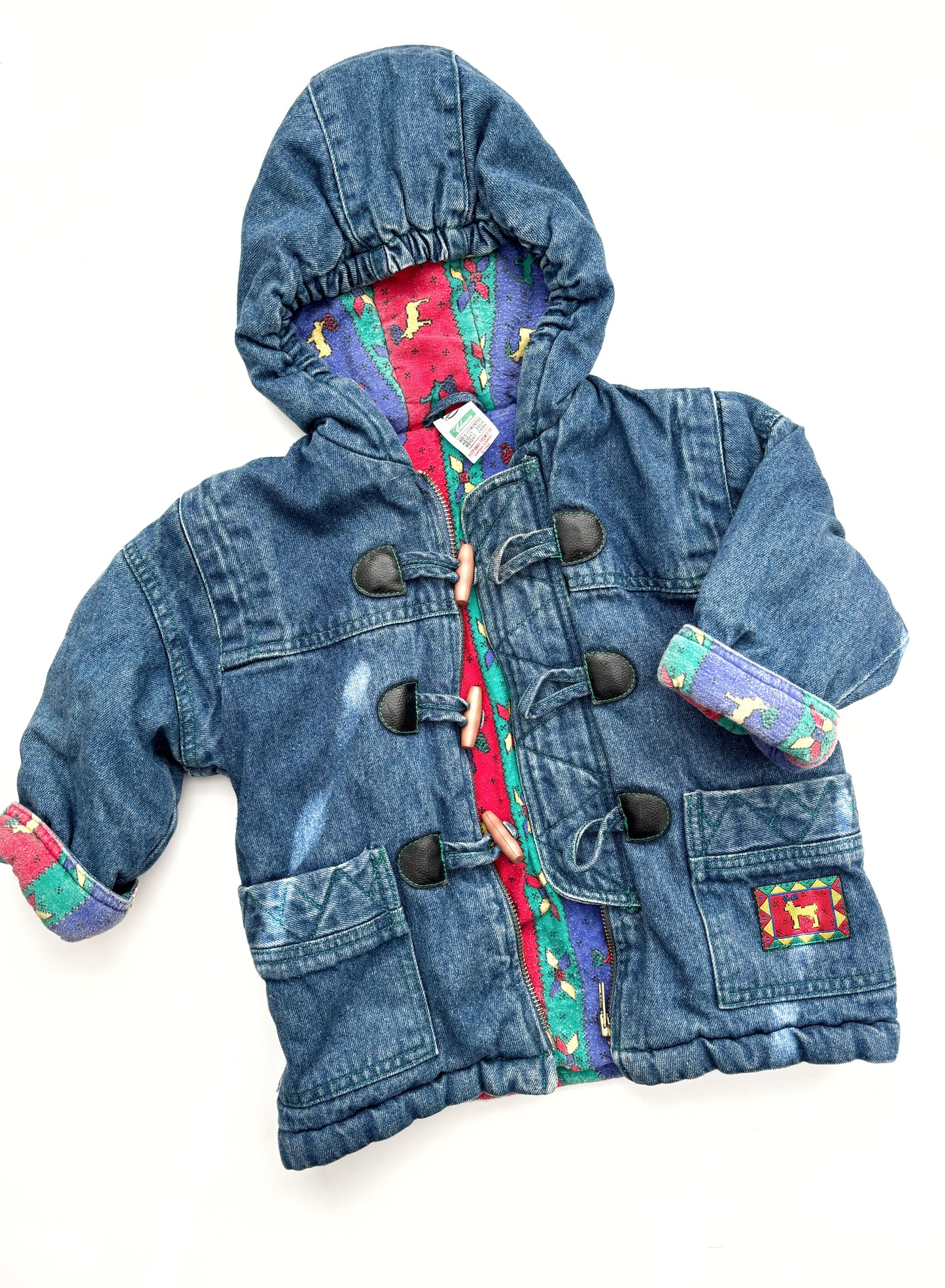 Vintage Denim Coat Age 6-12 Months