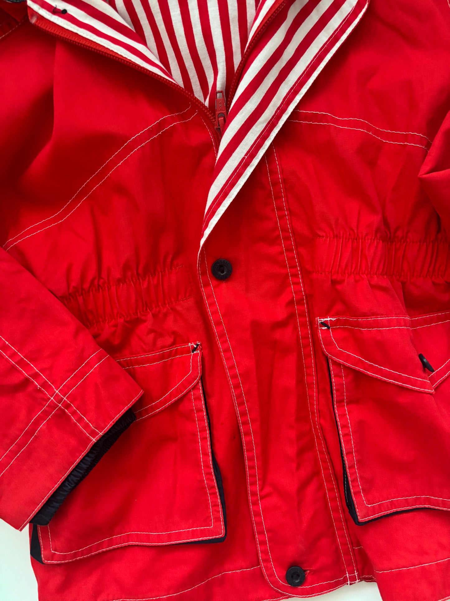 Vintage Red Coat Age 3-4