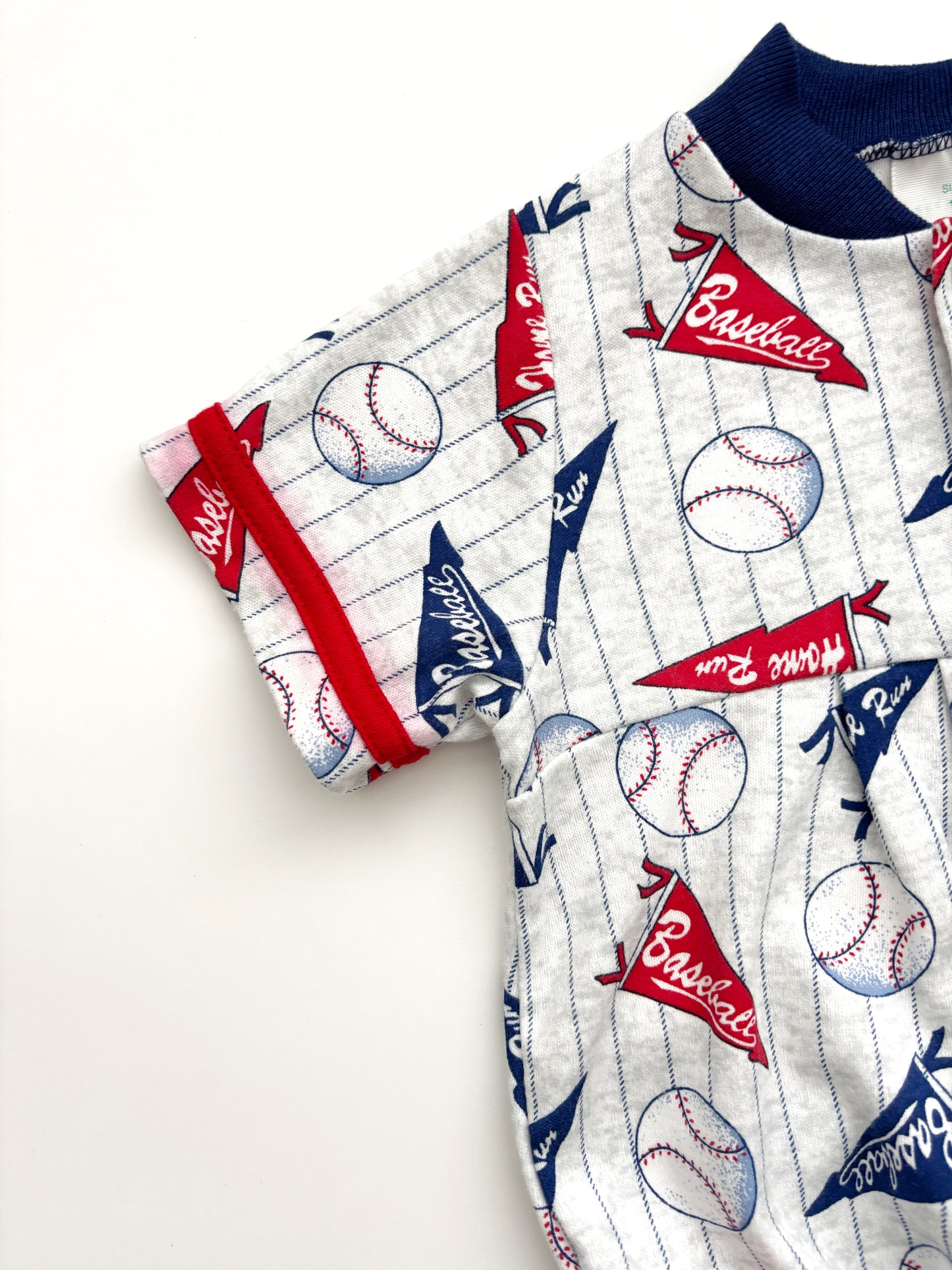 Vintage Healthtex Baseball Romper 18 Months