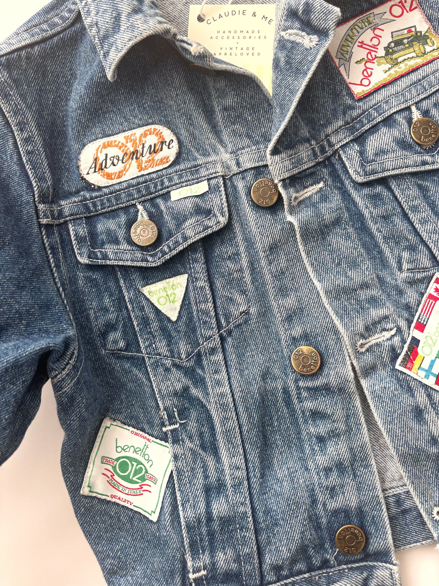 Benetton Denim Jacket 90’s Age 4