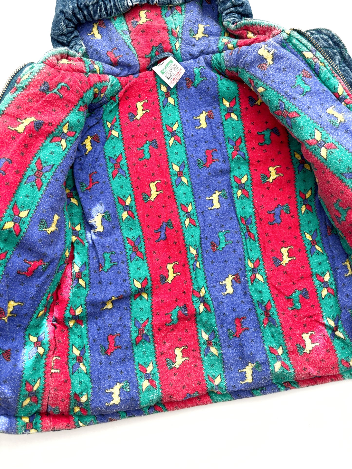 Vintage Denim Coat Age 6-12 Months