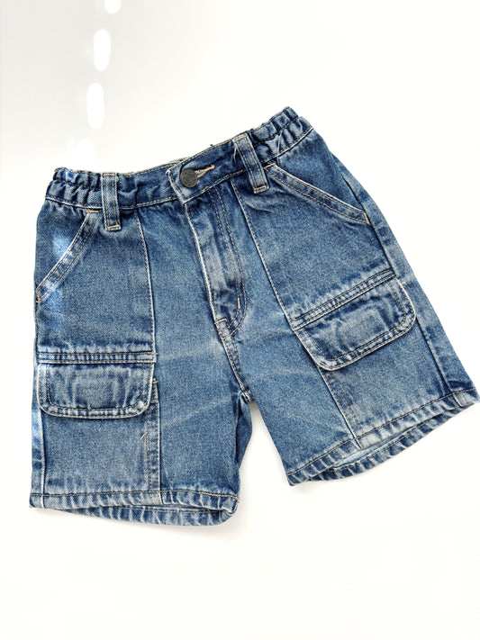 ABC Club Vintage Denim Shorts Age 18-24 Months