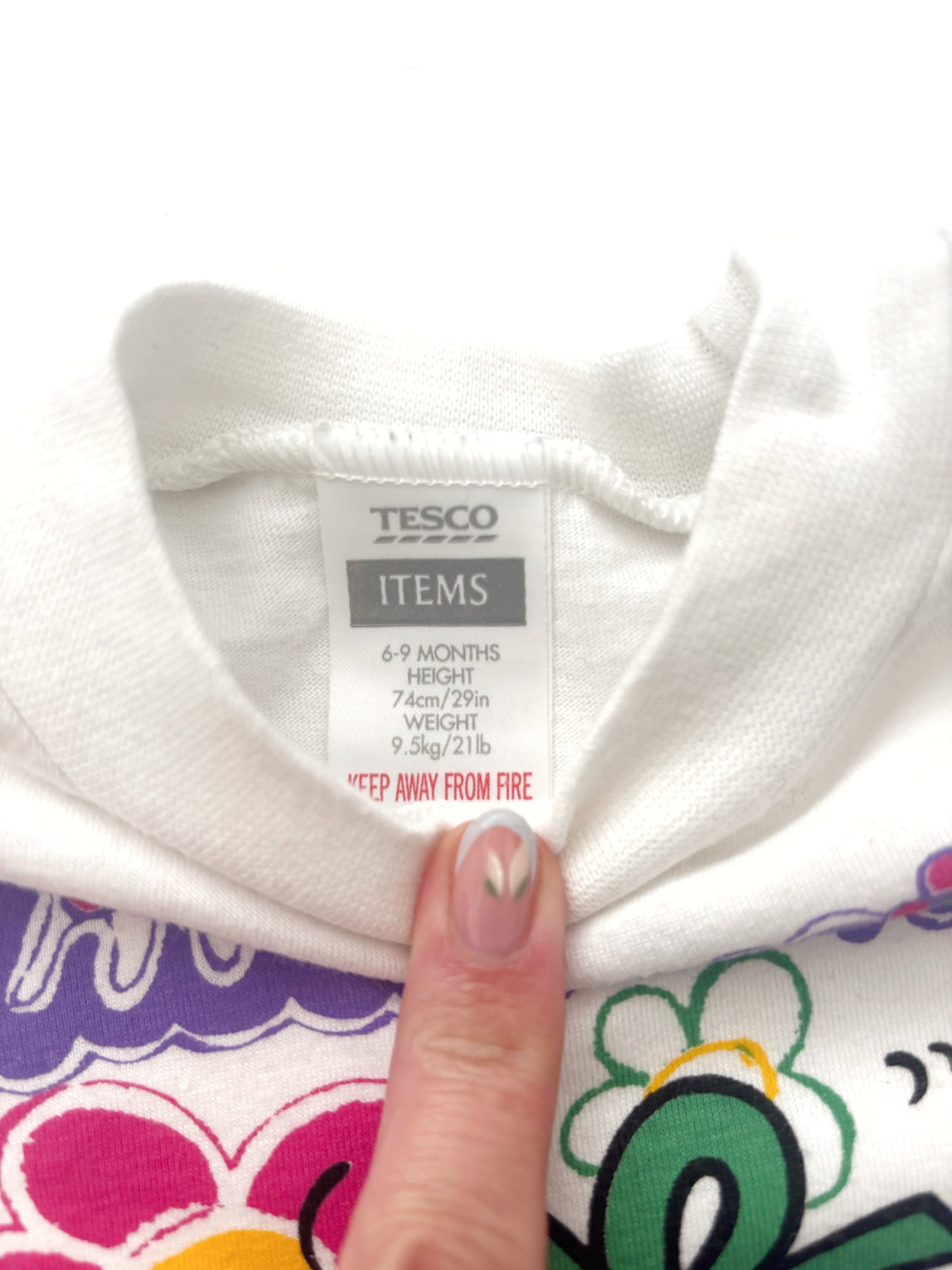 Little Miss T-Shirt Age 6-9 Months