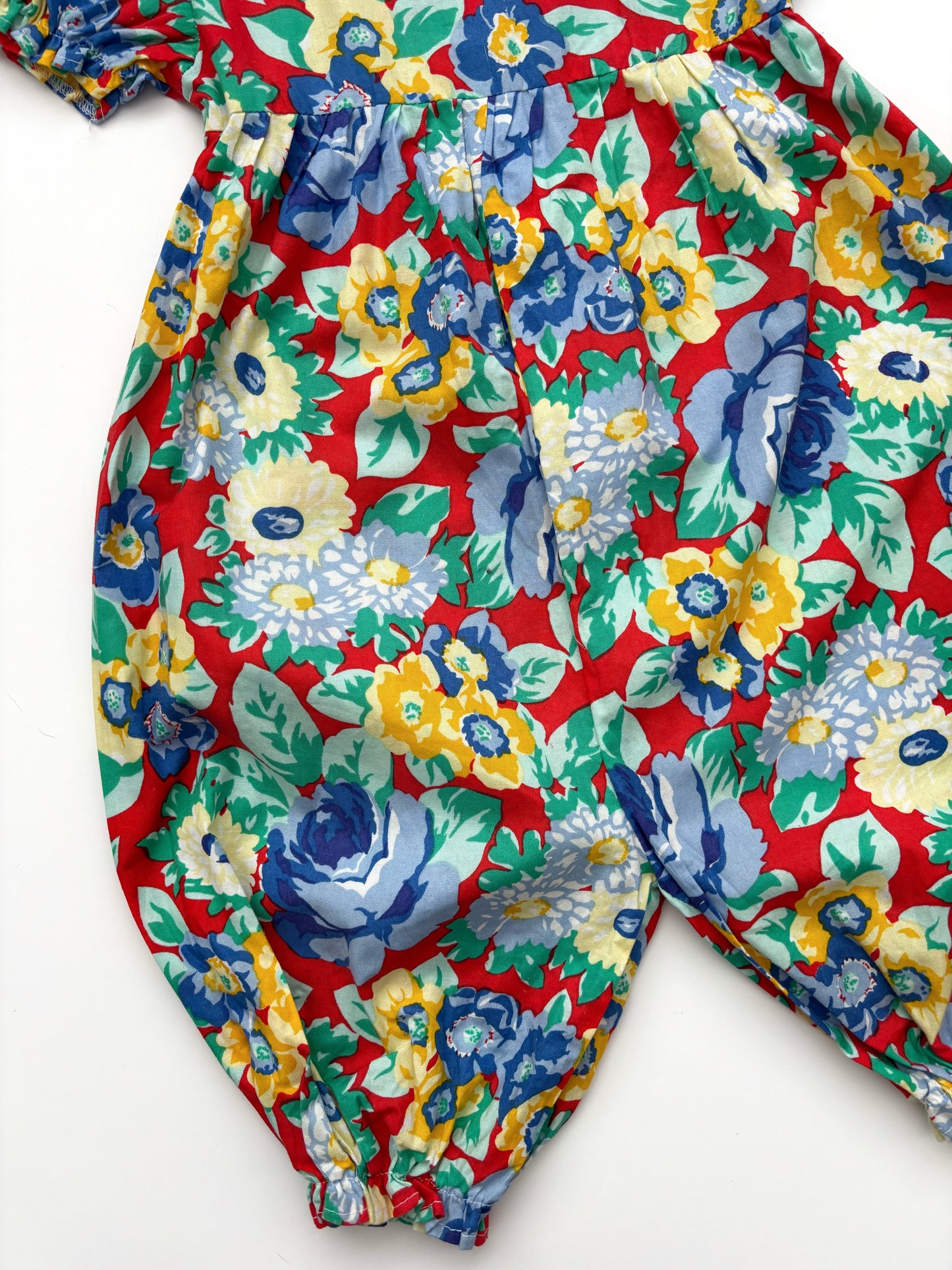 Vintage Floral Romper Age 18 months