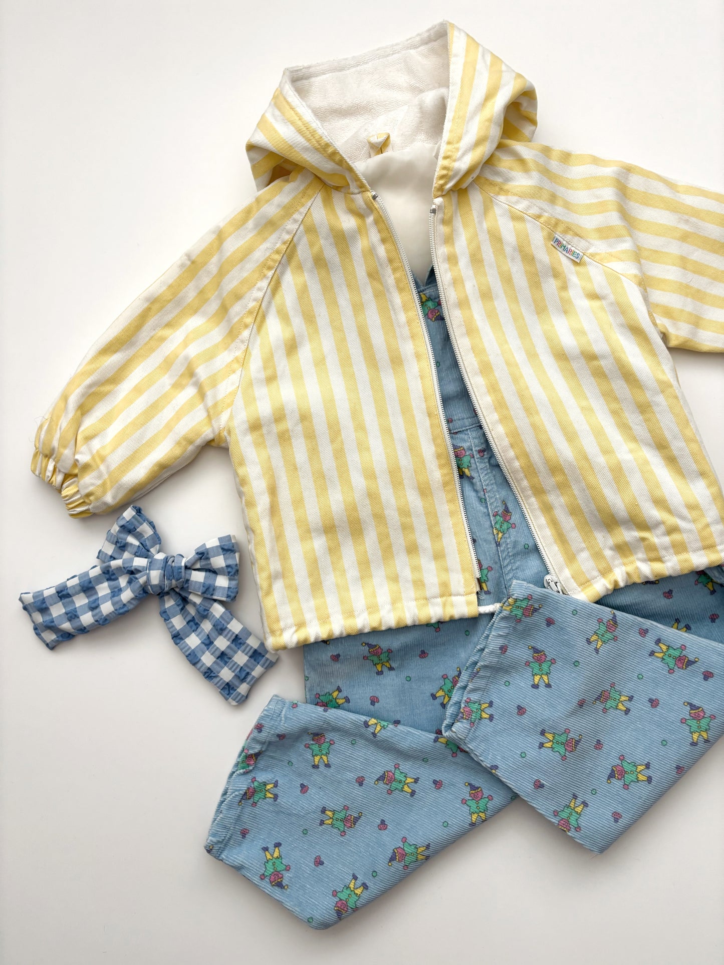 Yellow Stripe Vintage Jacket 9-12 Months