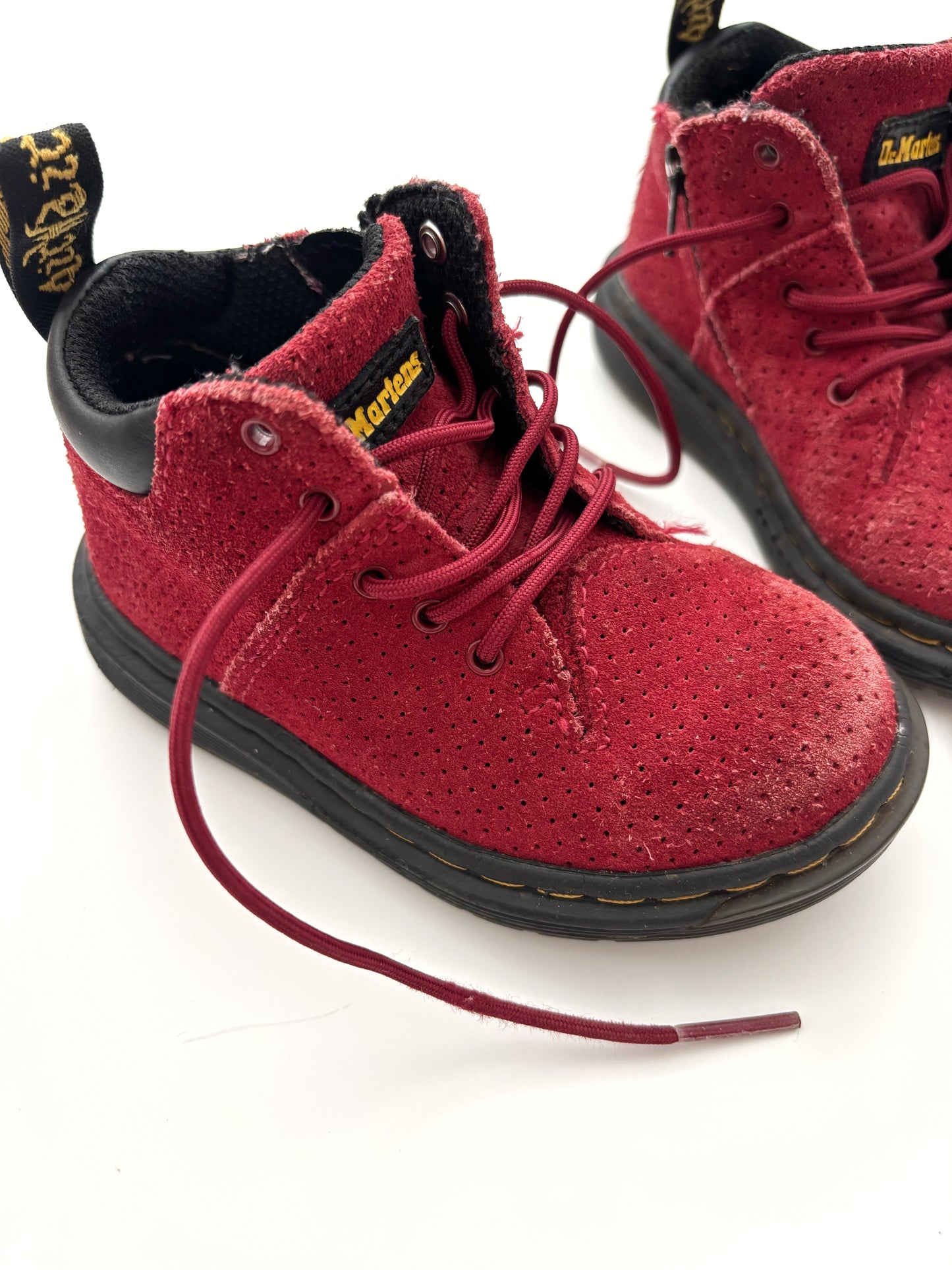 Red Dr Marten’s Size Infant 5