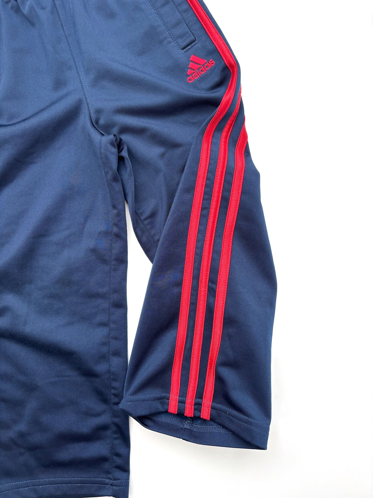 Retro Navy & Red Adidas Pants Age 4