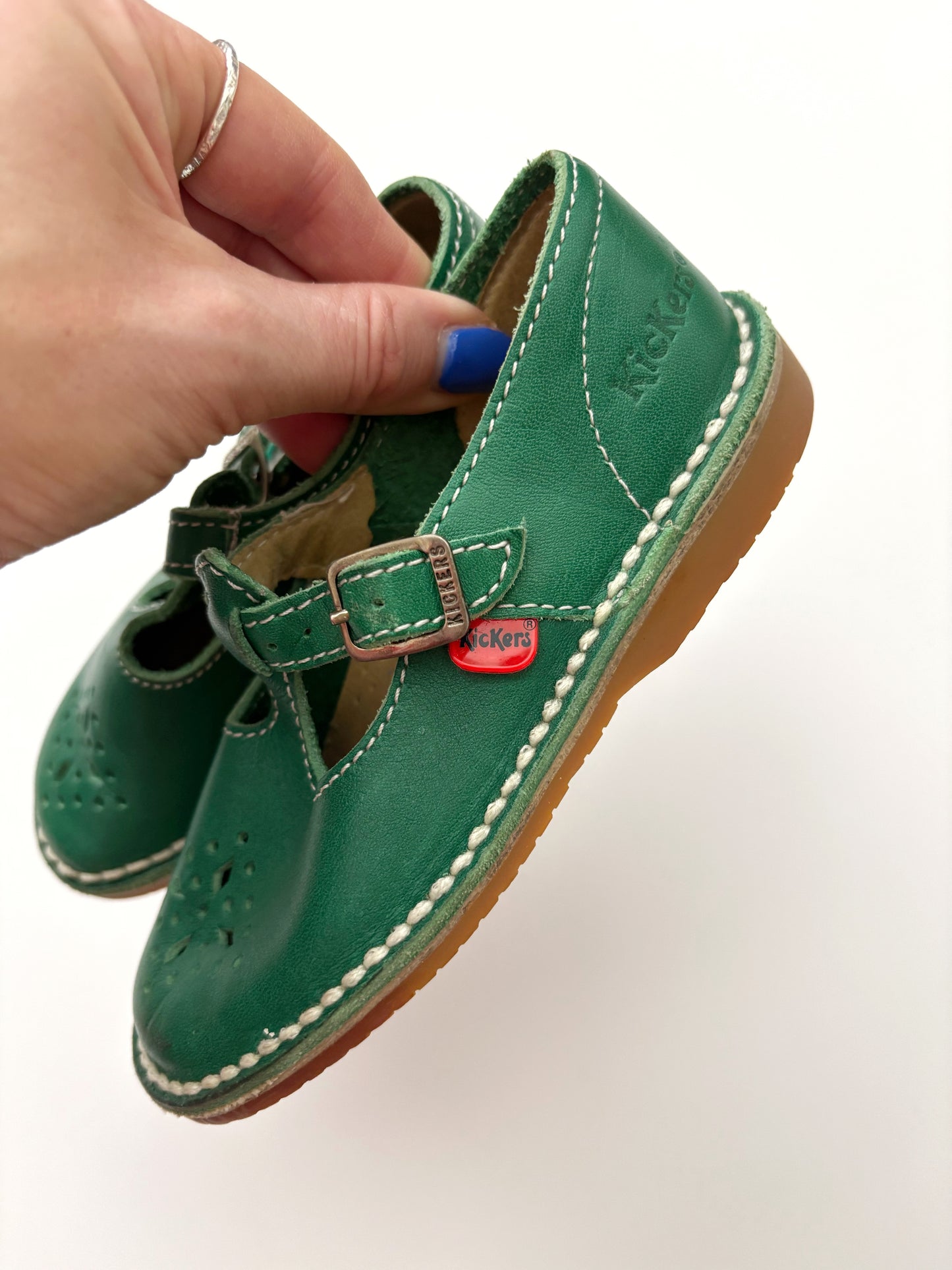 Vintage Green Kickers 1986