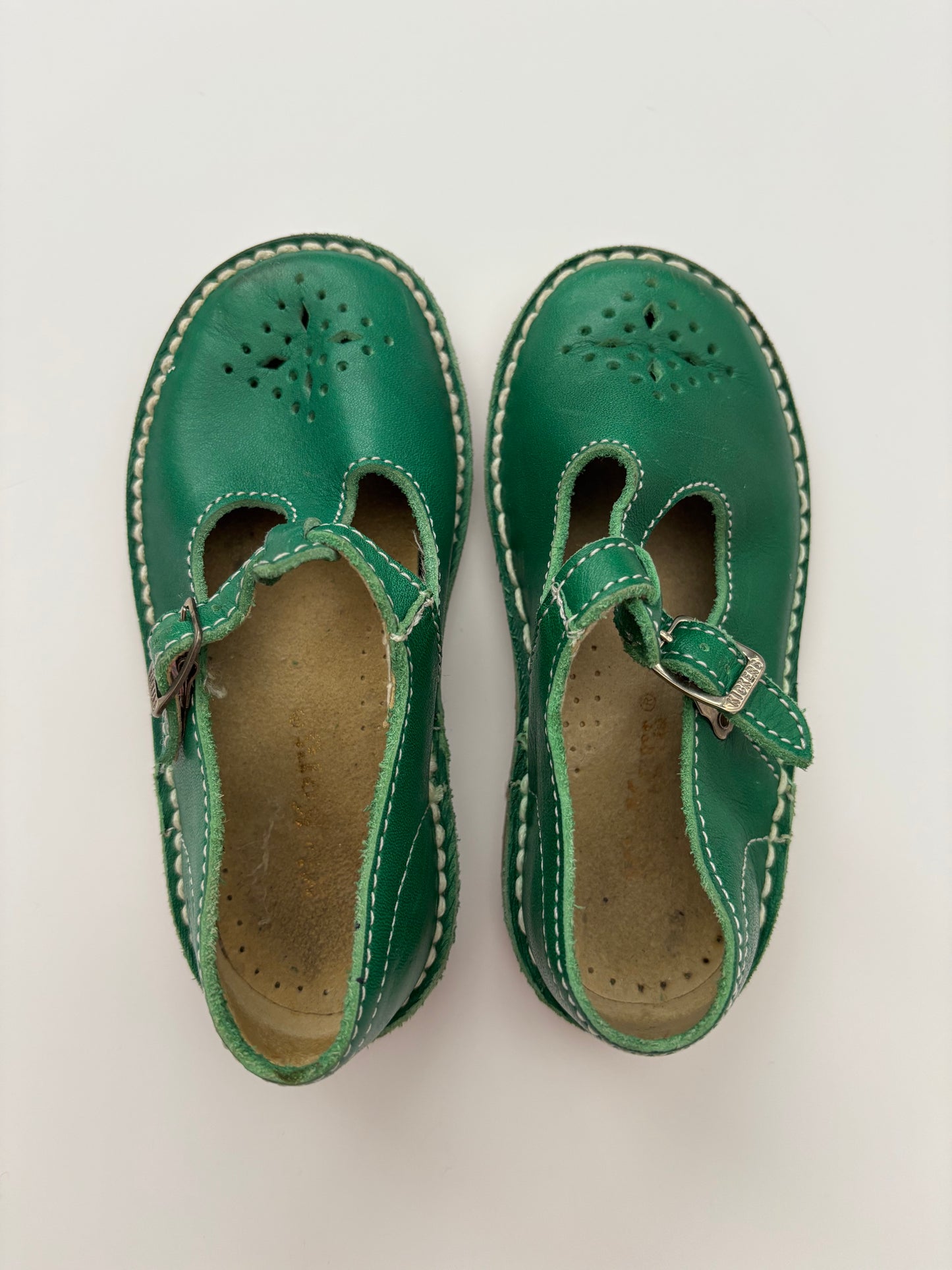 Vintage Green Kickers 1986