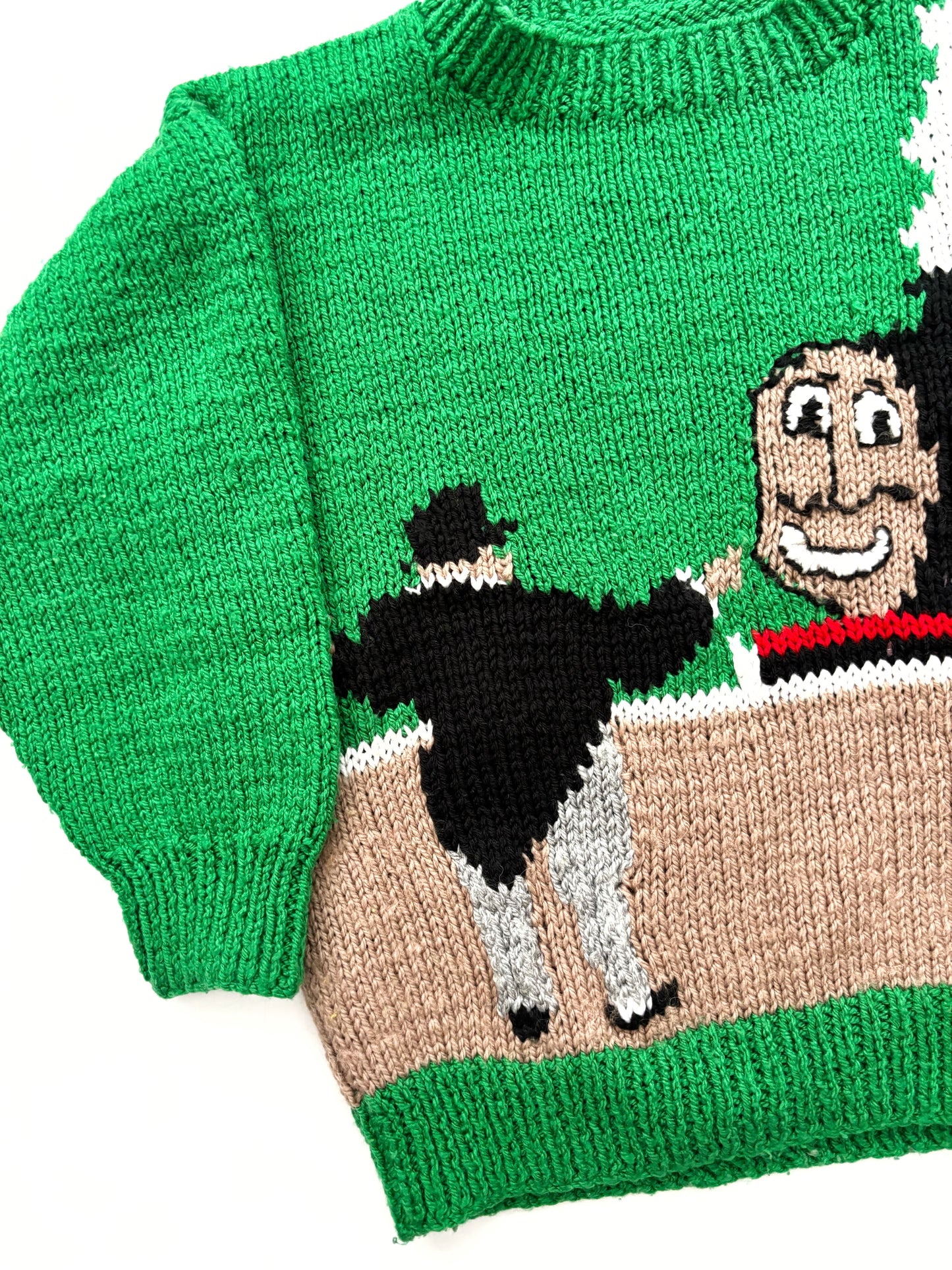Thomas the Tank Handknit Jumper Age 3