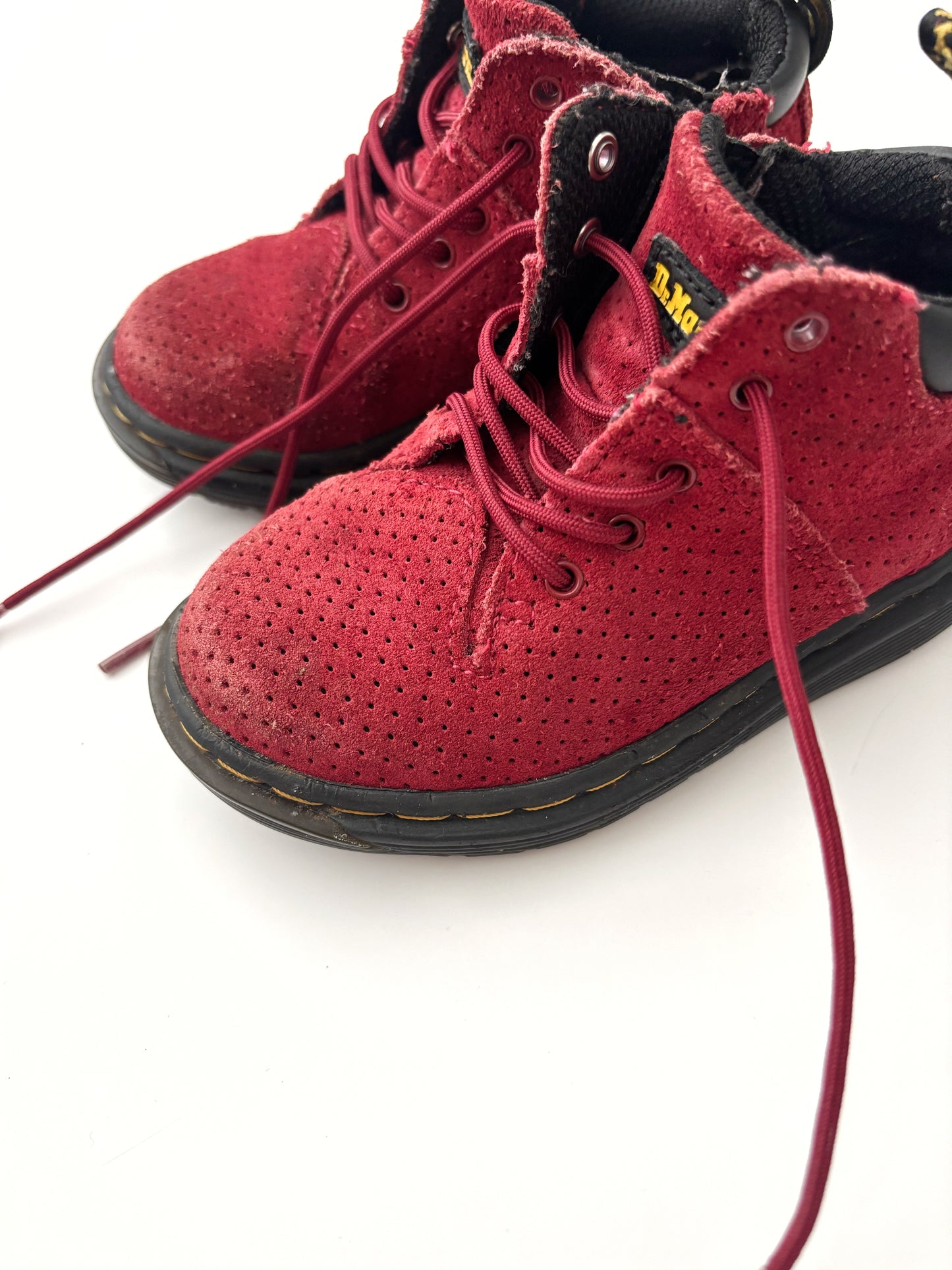 Red Dr Marten’s Size Infant 5