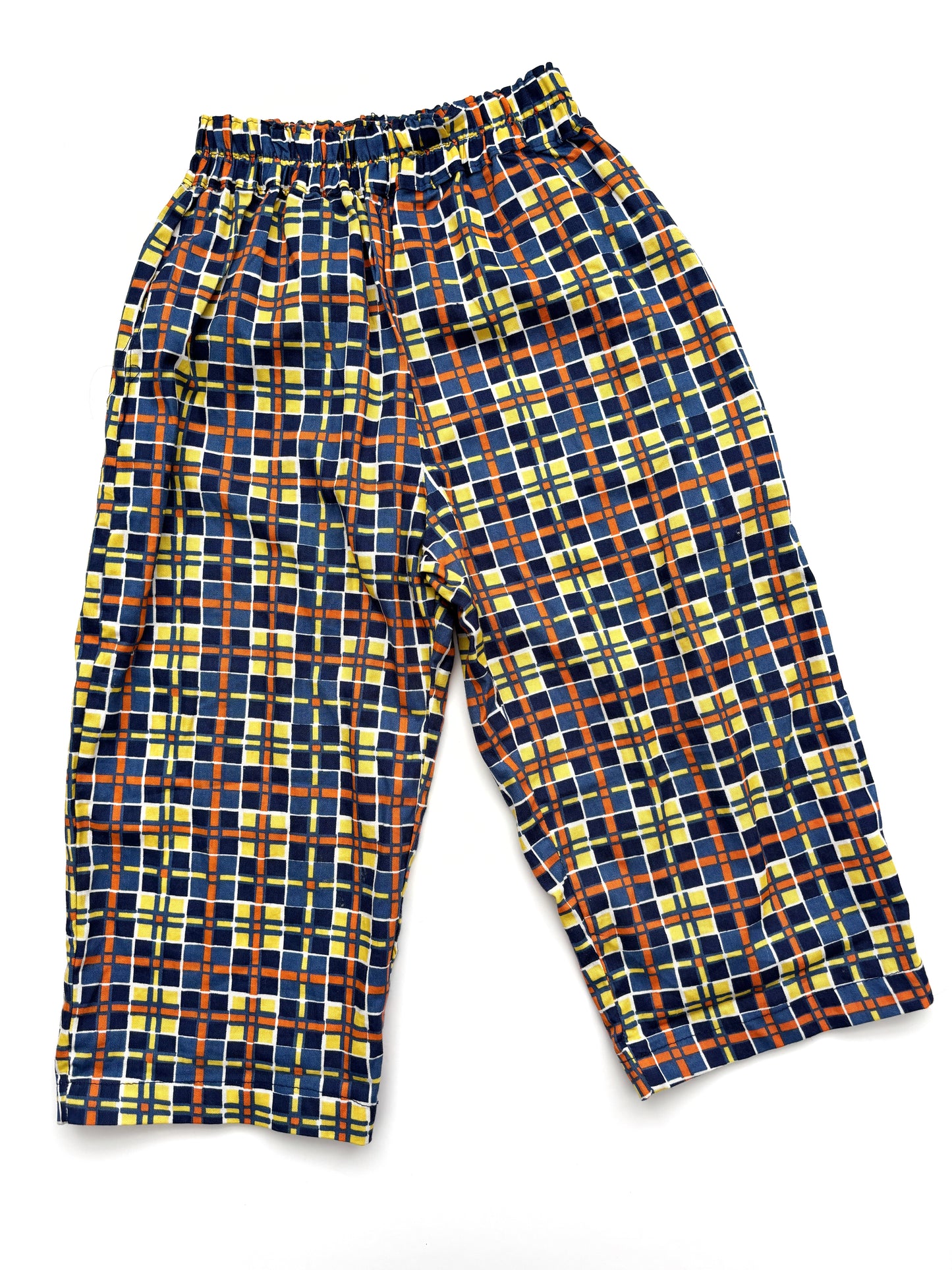 Vintage Check Trousers Age 3 Years