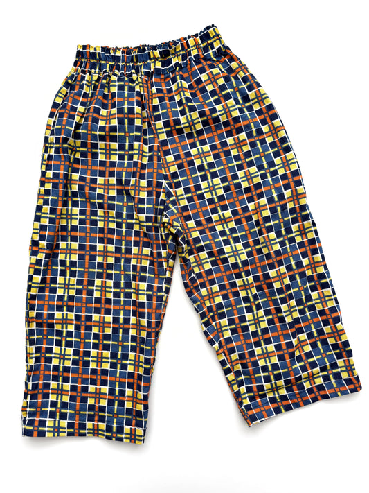 Vintage Check Trousers Age 3 Years