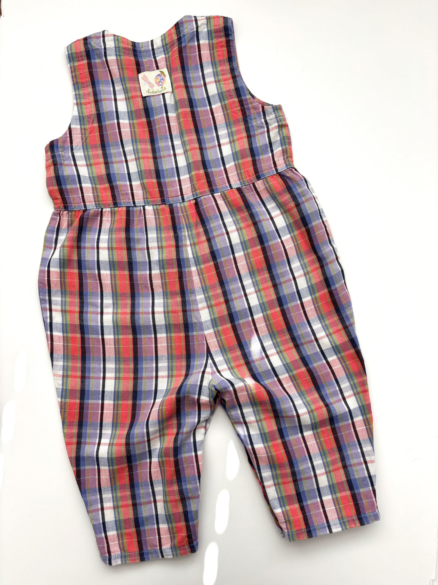 Vintage Check Romper Age 12-18 Months