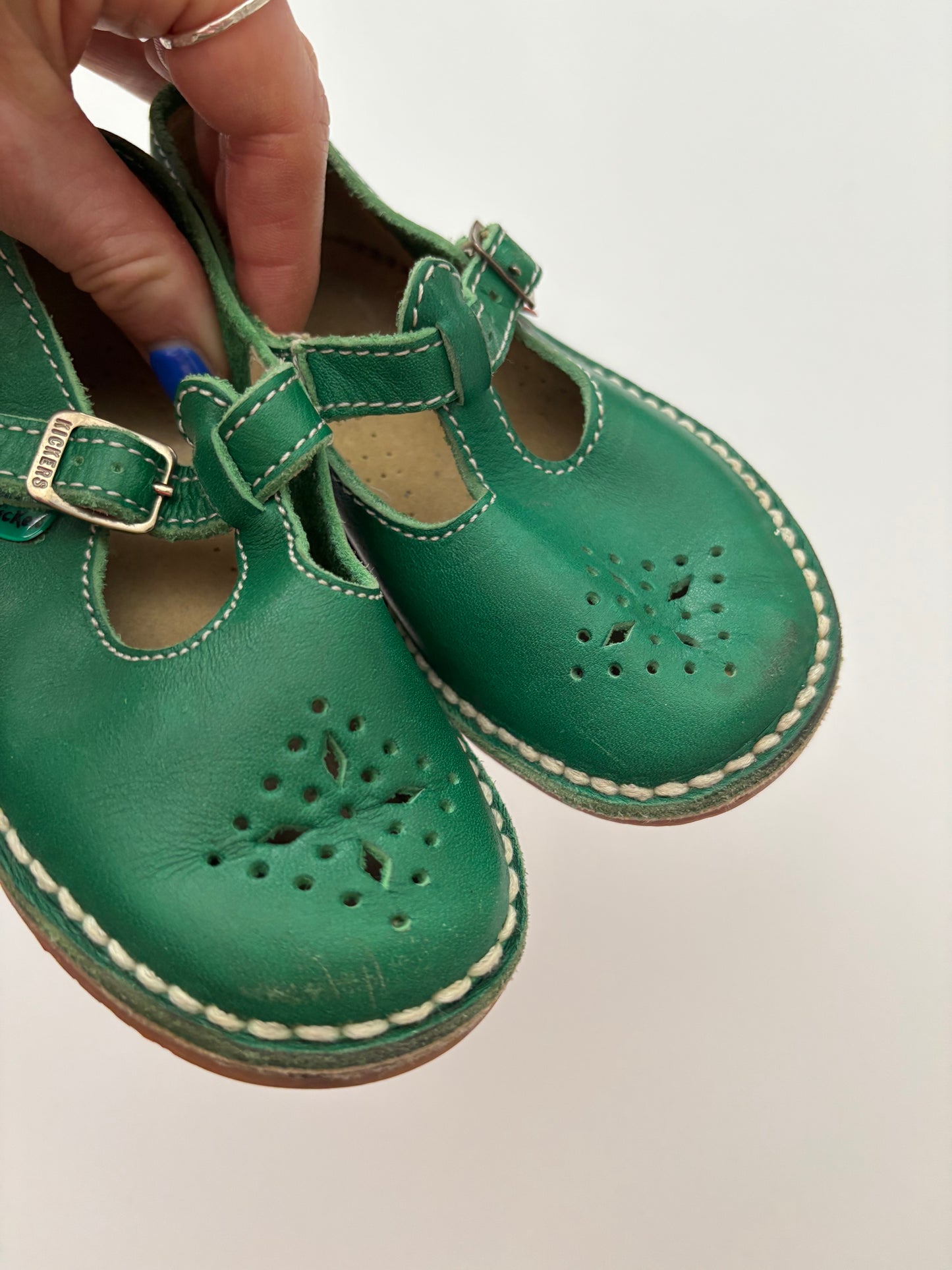 Vintage Green Kickers 1986