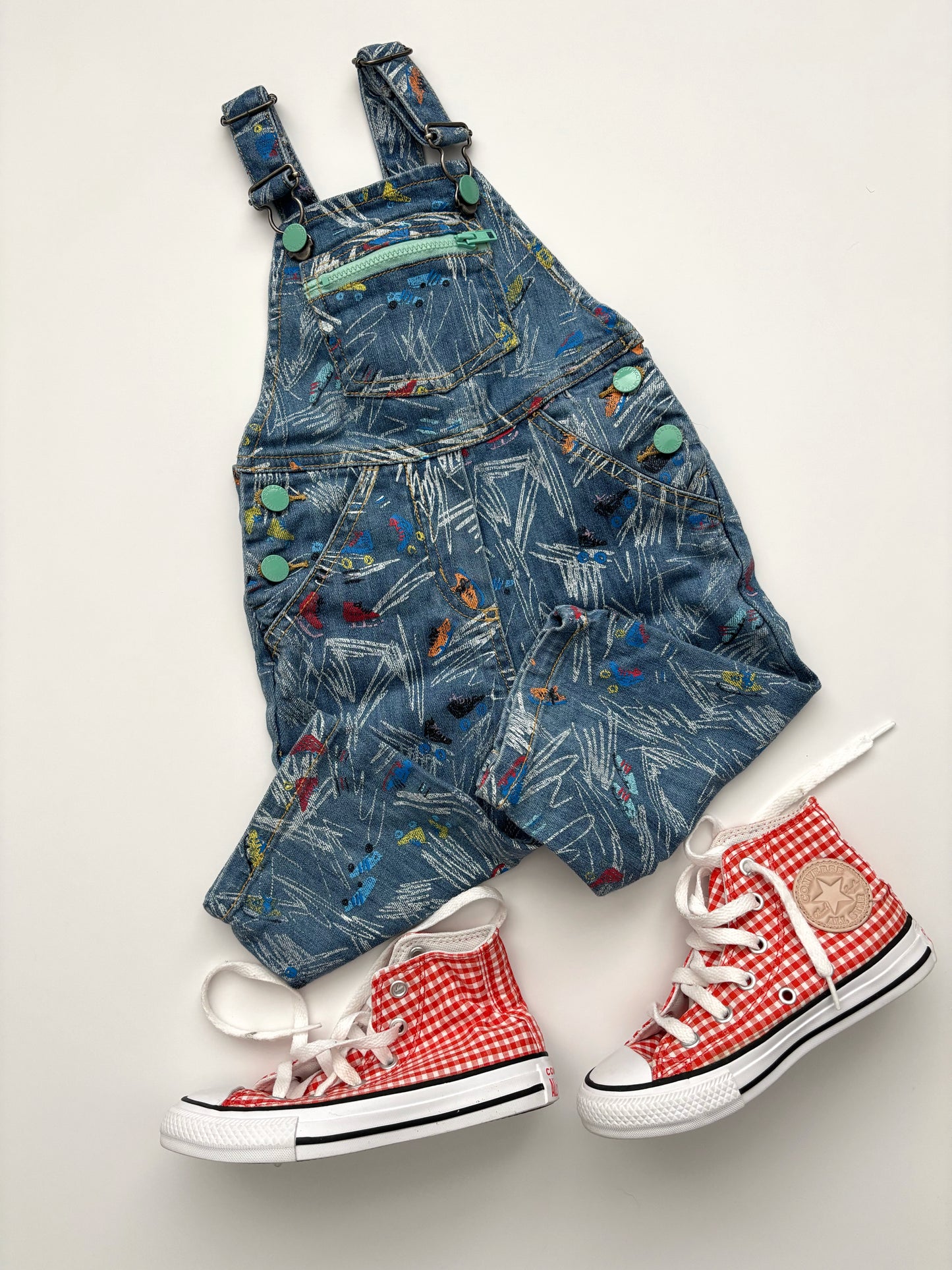 Gingham Converse Trainers