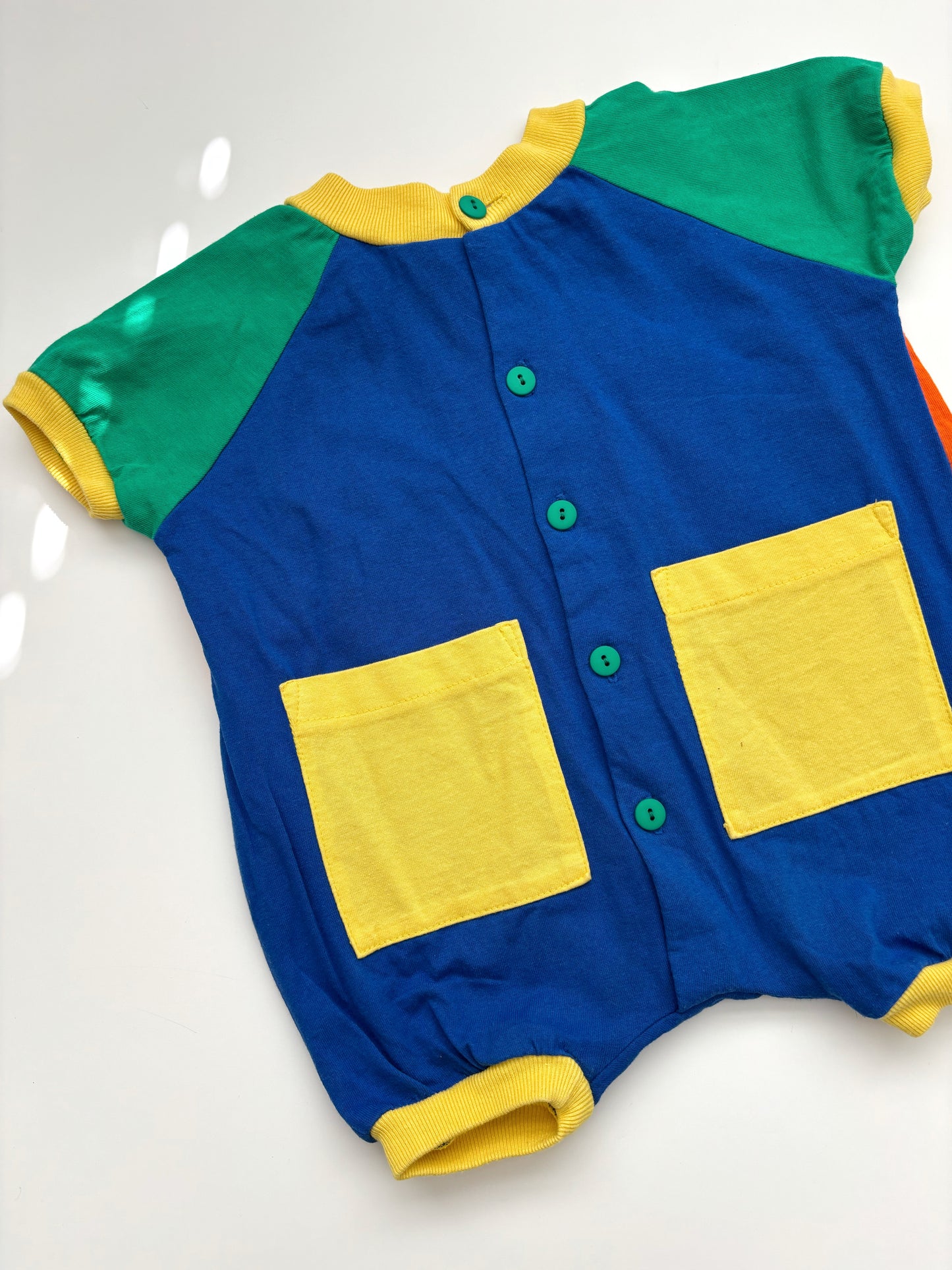 Busy Baby Romper - Vintage Age 1