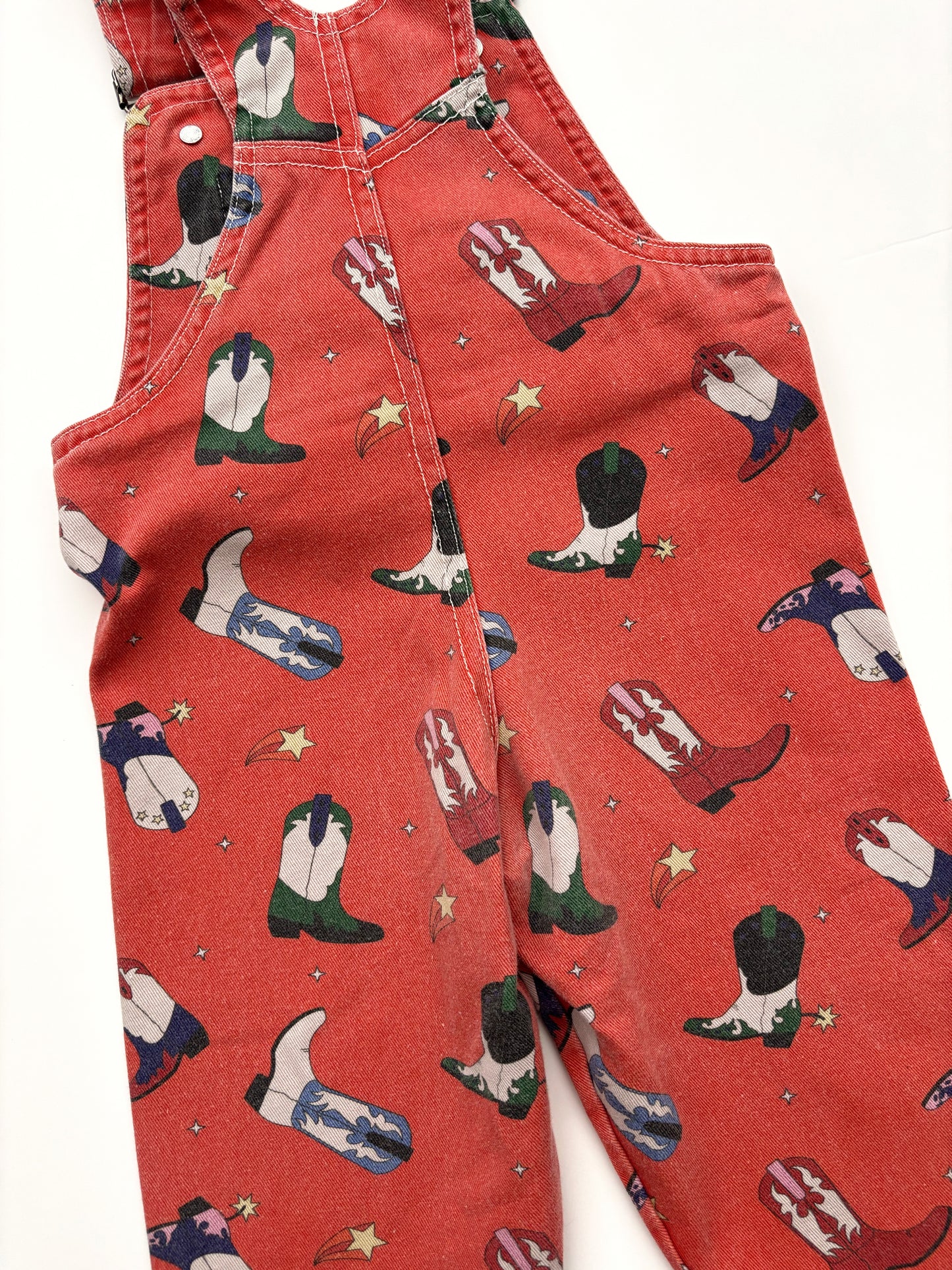 Cowboy Boot Dungarees Age 2 years