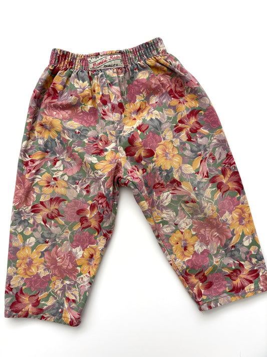 Floral Vintage Trousers Age 18-24 Months