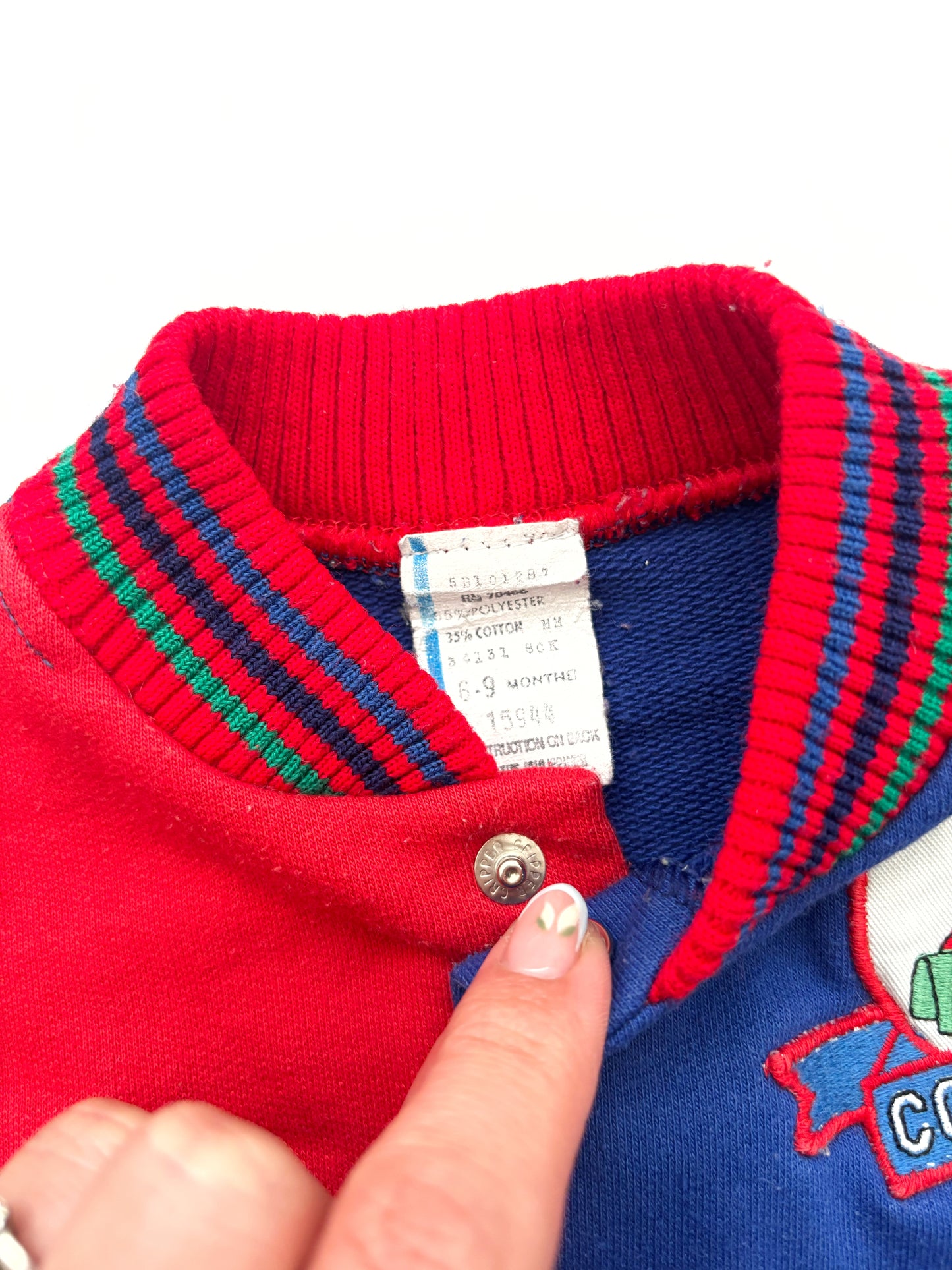 Vintage Varsity Jacket Age 6-9 Months