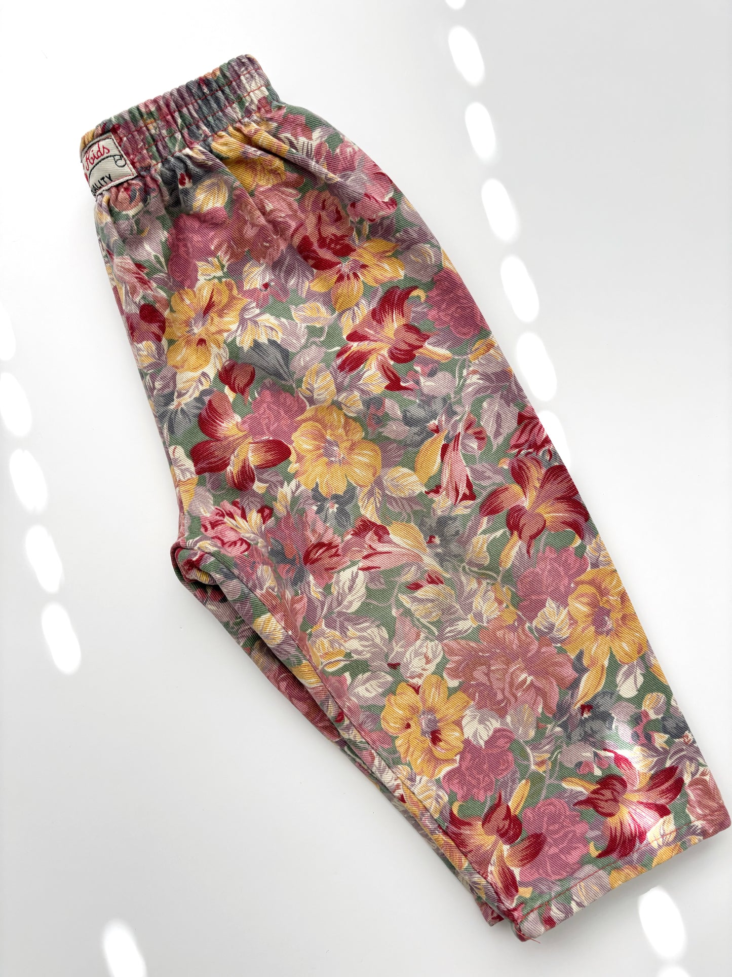 Floral Vintage Trousers Age 18-24 Months