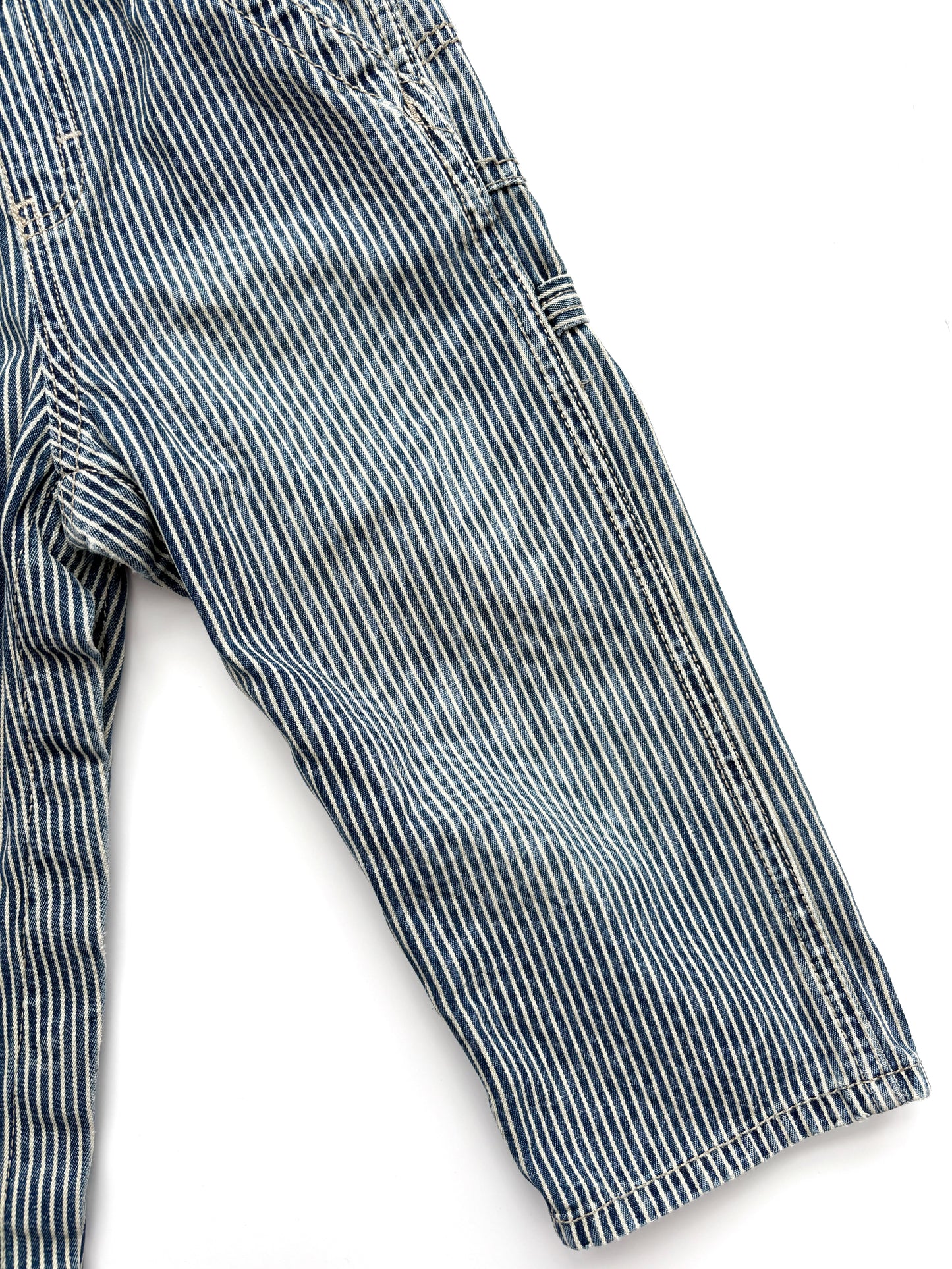 Stripe Oshkosh Dungarees Age 2 Years