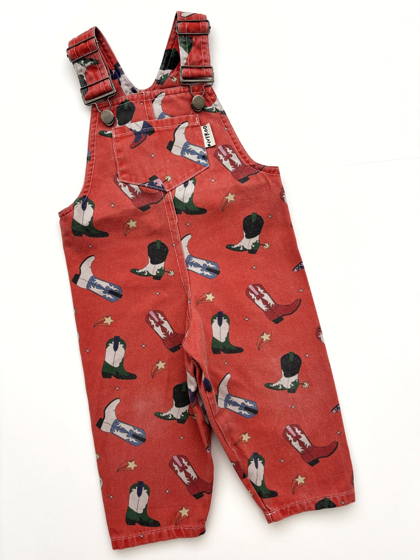 Cowboy Boot Dungarees Age 2 years