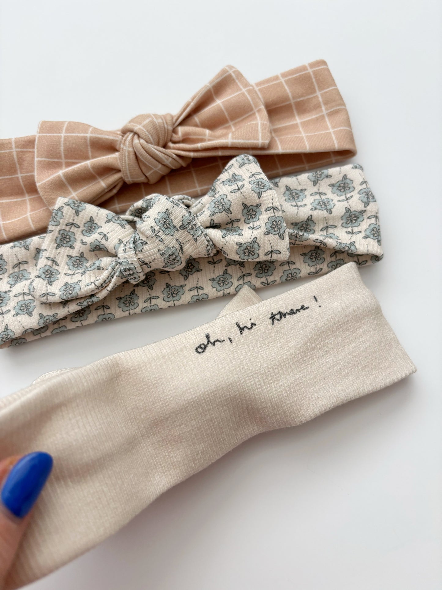 Oh hi there! Topknot headband