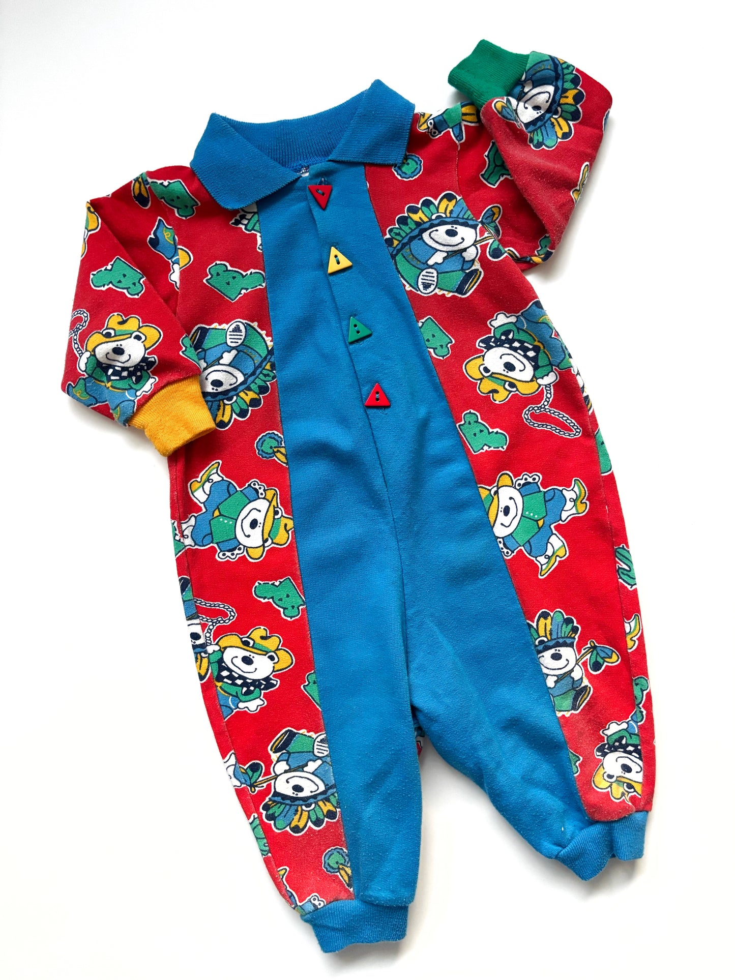 American Vintage Cowboy Romper Suit Age 6-9 Months