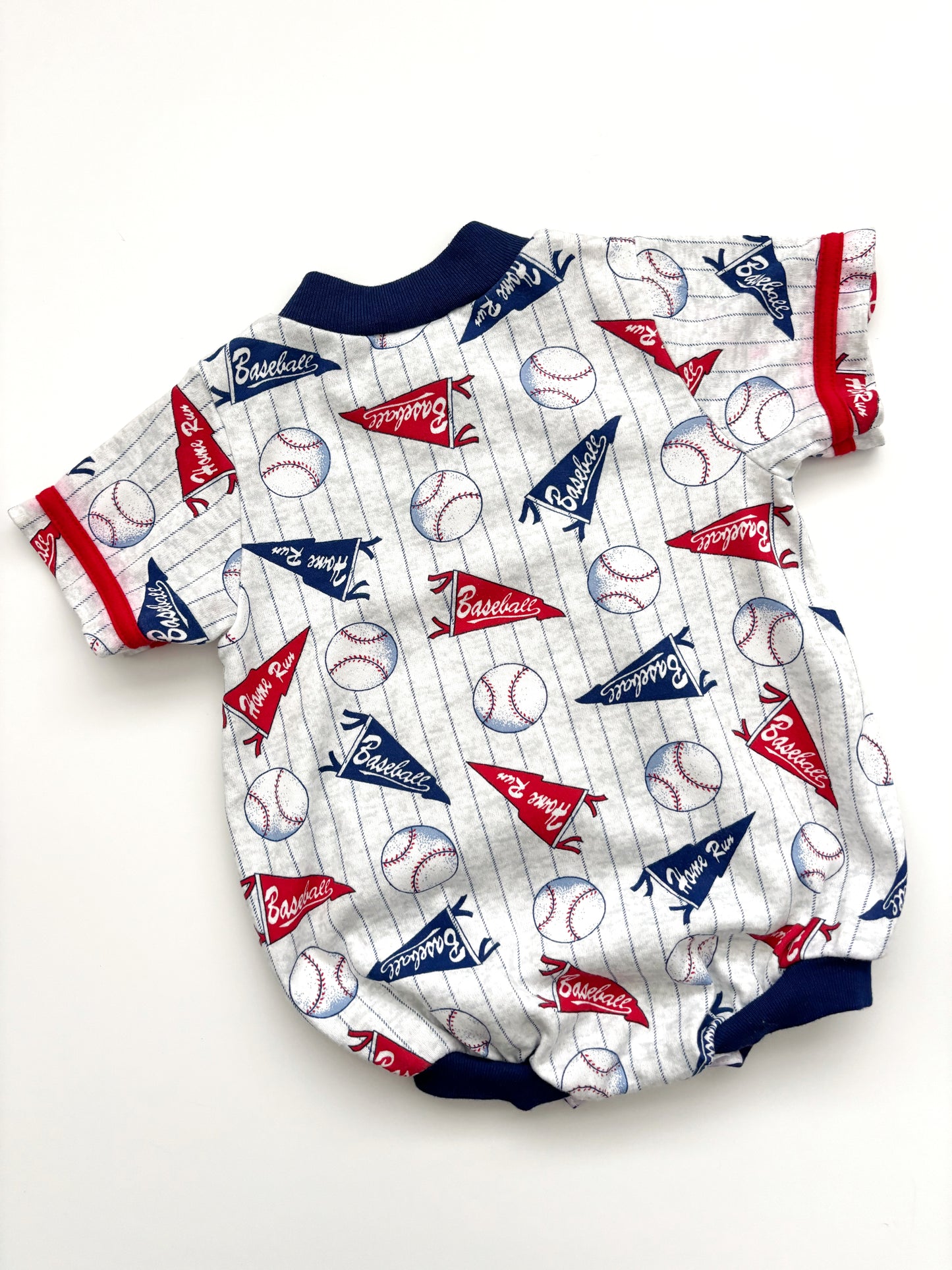 Vintage Healthtex Baseball Romper 18 Months