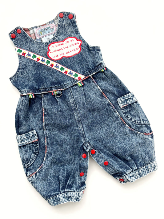 Handsome Junk Jeans Overall Age 12 Months