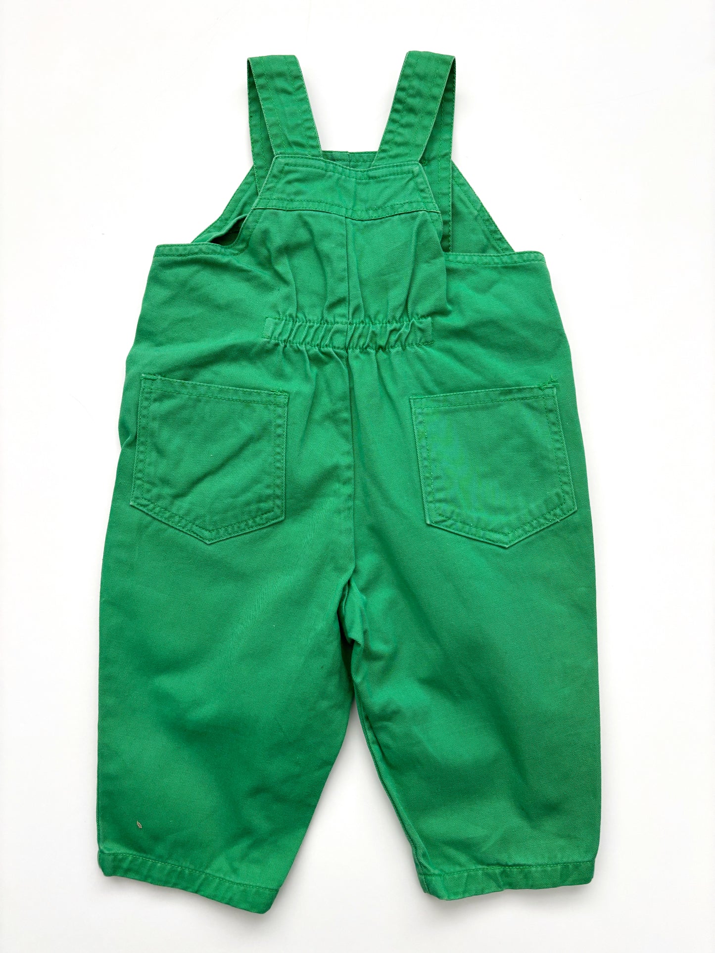 Green Adams Dungarees Age 0-6 Months