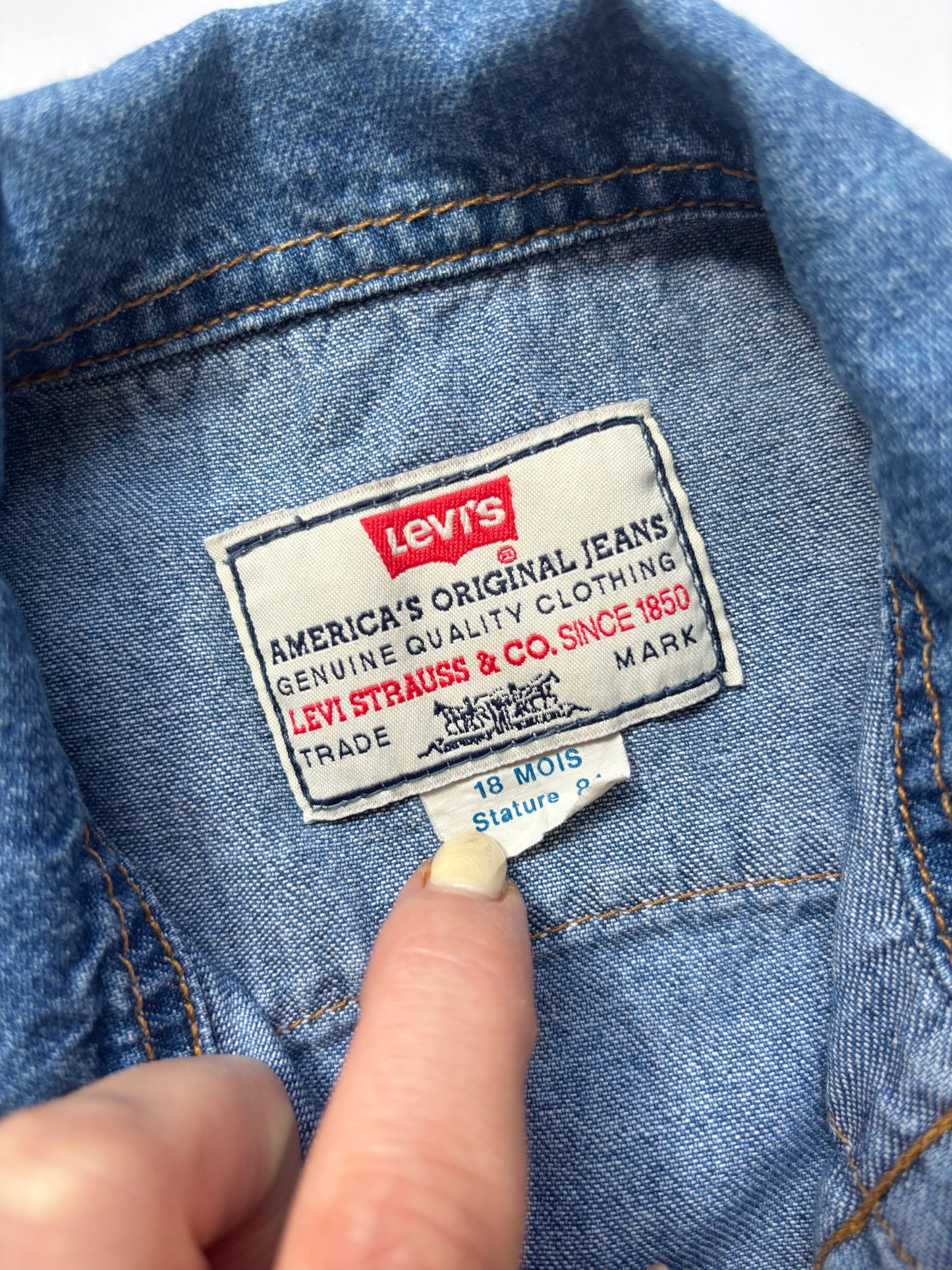 Levi’s Denim Shirt 18 Months