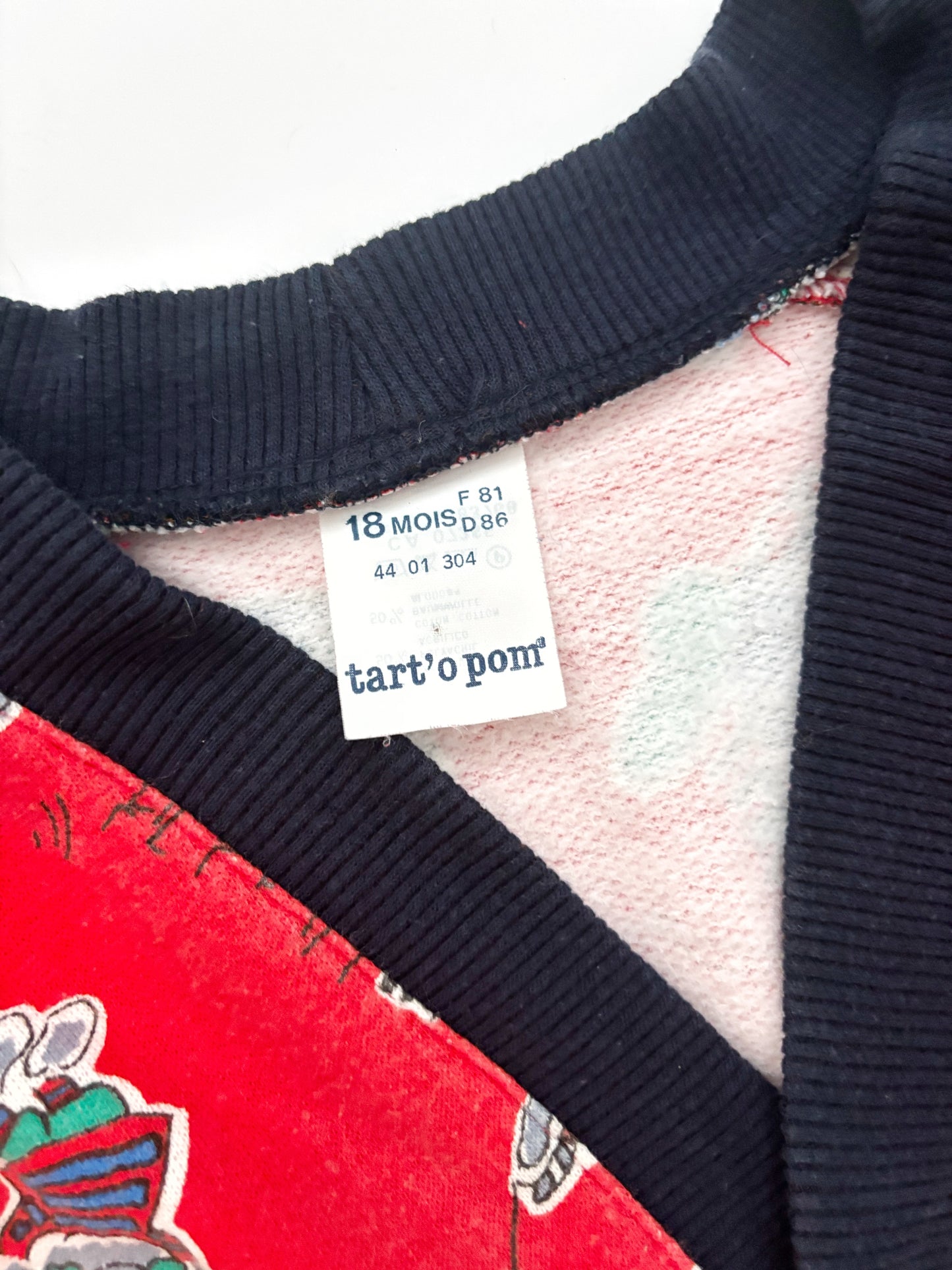 Vintage Jersey Cardigan Age 18 Months
