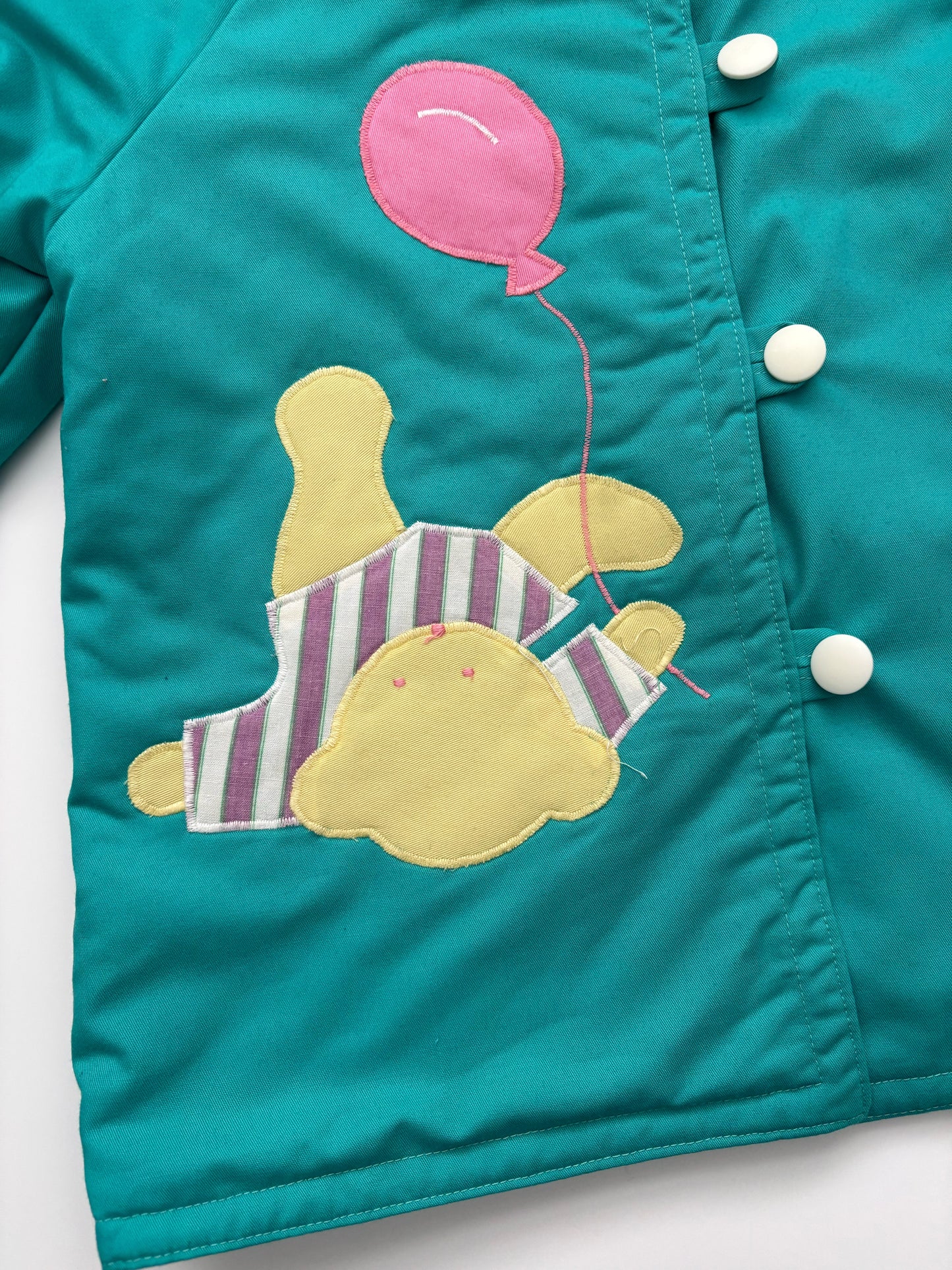 Vintage 90’s Teddybear Quilted Jacket Age 5