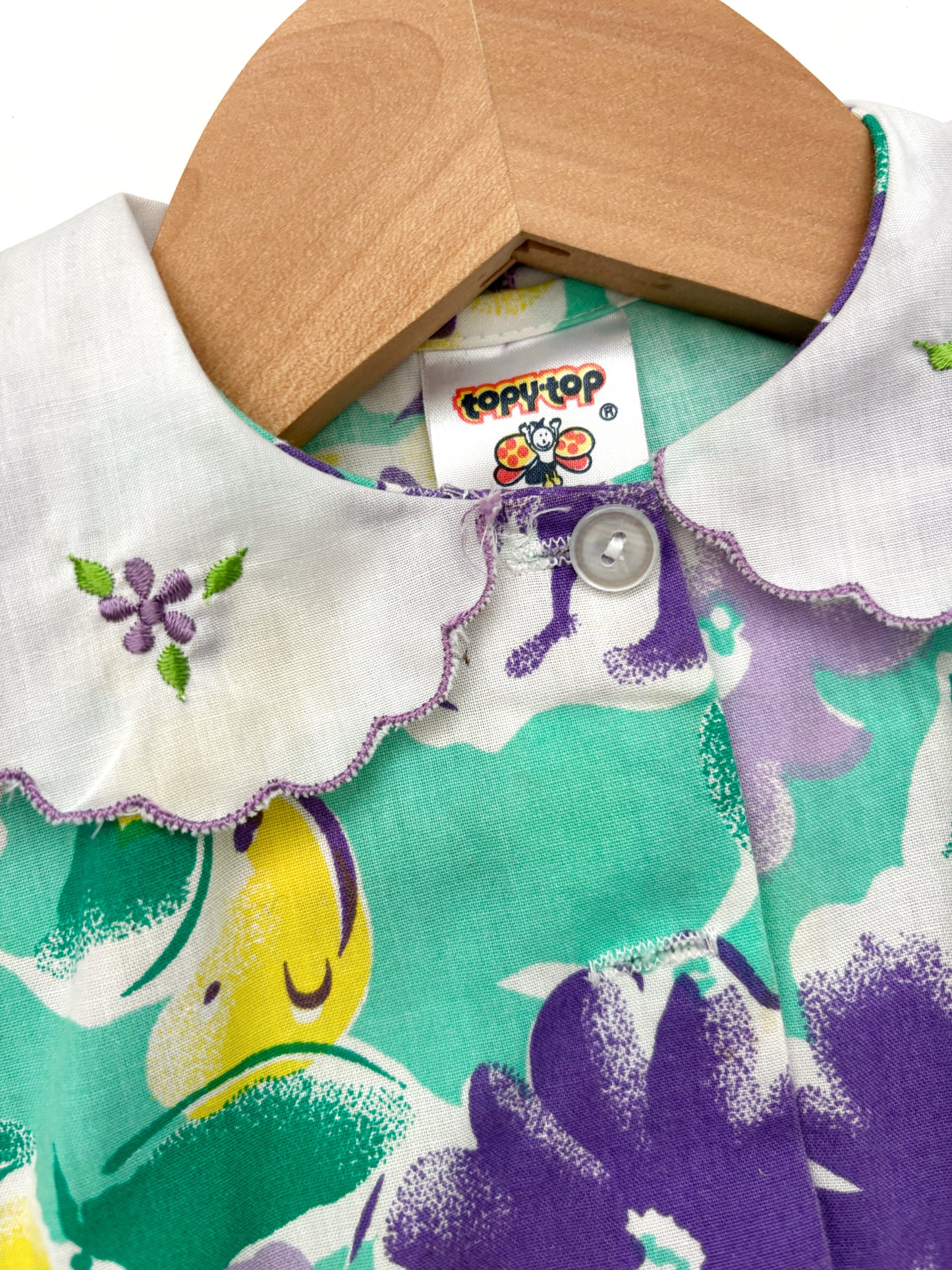 Floral Vintage Baby Romper Age 12-18 Months