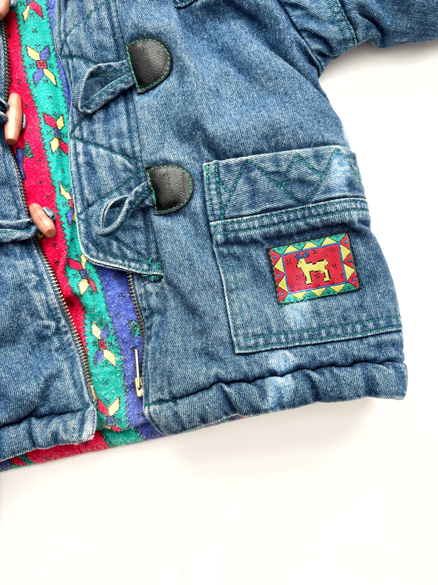Vintage Denim Coat Age 6-12 Months